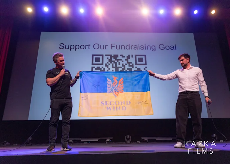 “Second Wind” Screenings Raise Over $30,000 for Ukrainian Veterans
