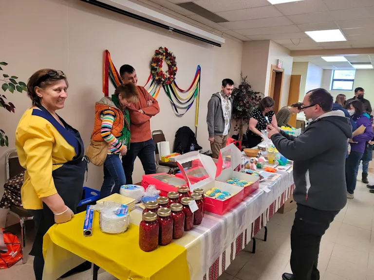 Ukrainian Easter Bazar at the St. John the Baptist Ukrainian Catholic Shrine