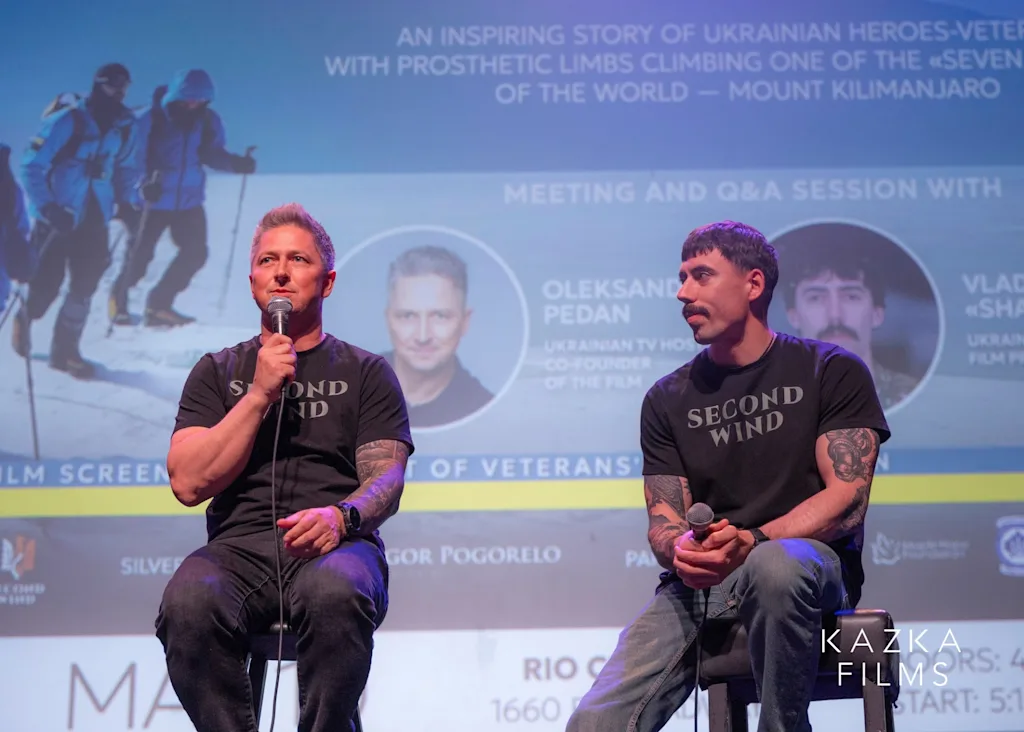 “Покази фільму «Друге дихання» зібрали понад 30 000 доларів на підтримку українських ветеранів”