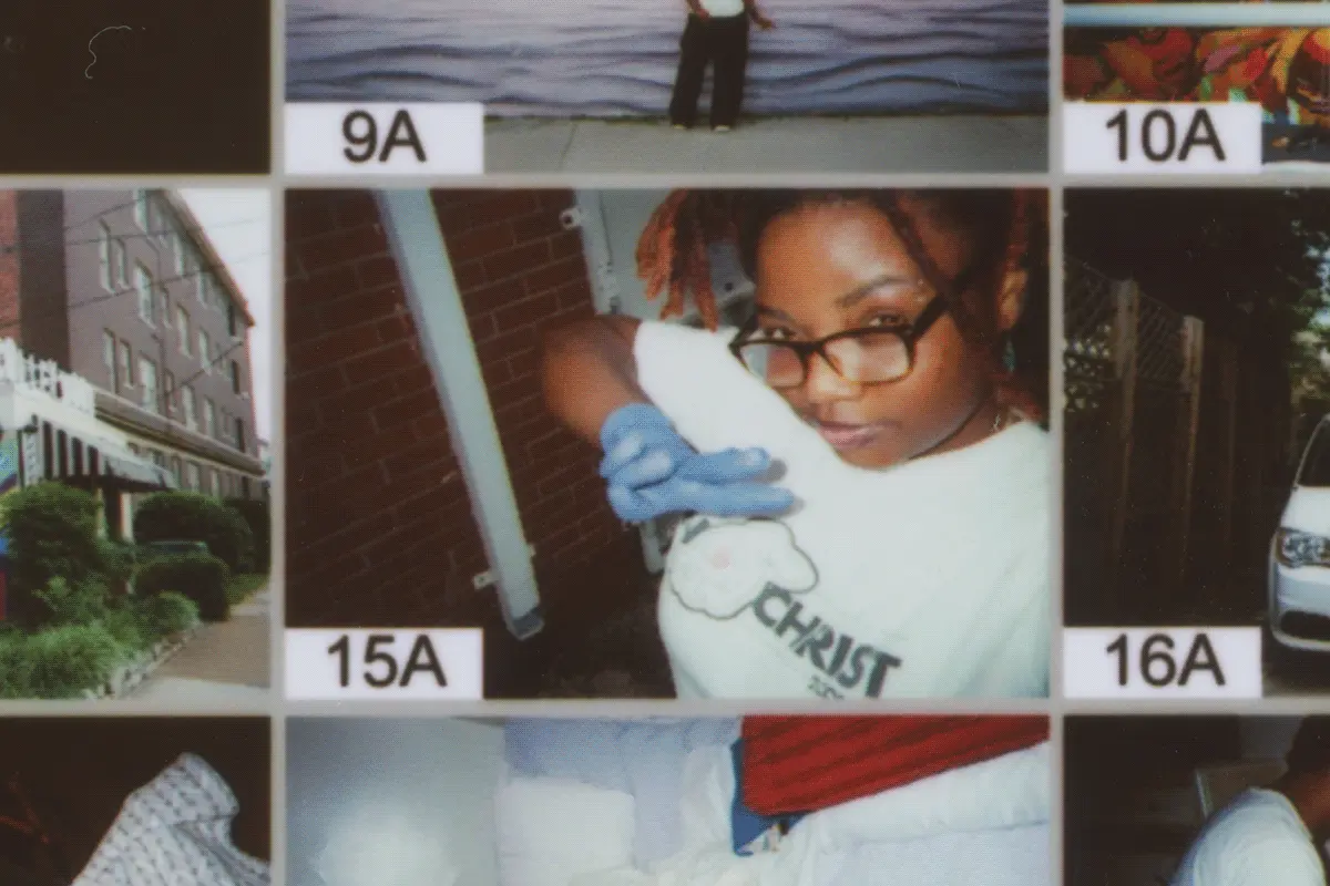 Moving image of college campus scenes and students of different backgrounds