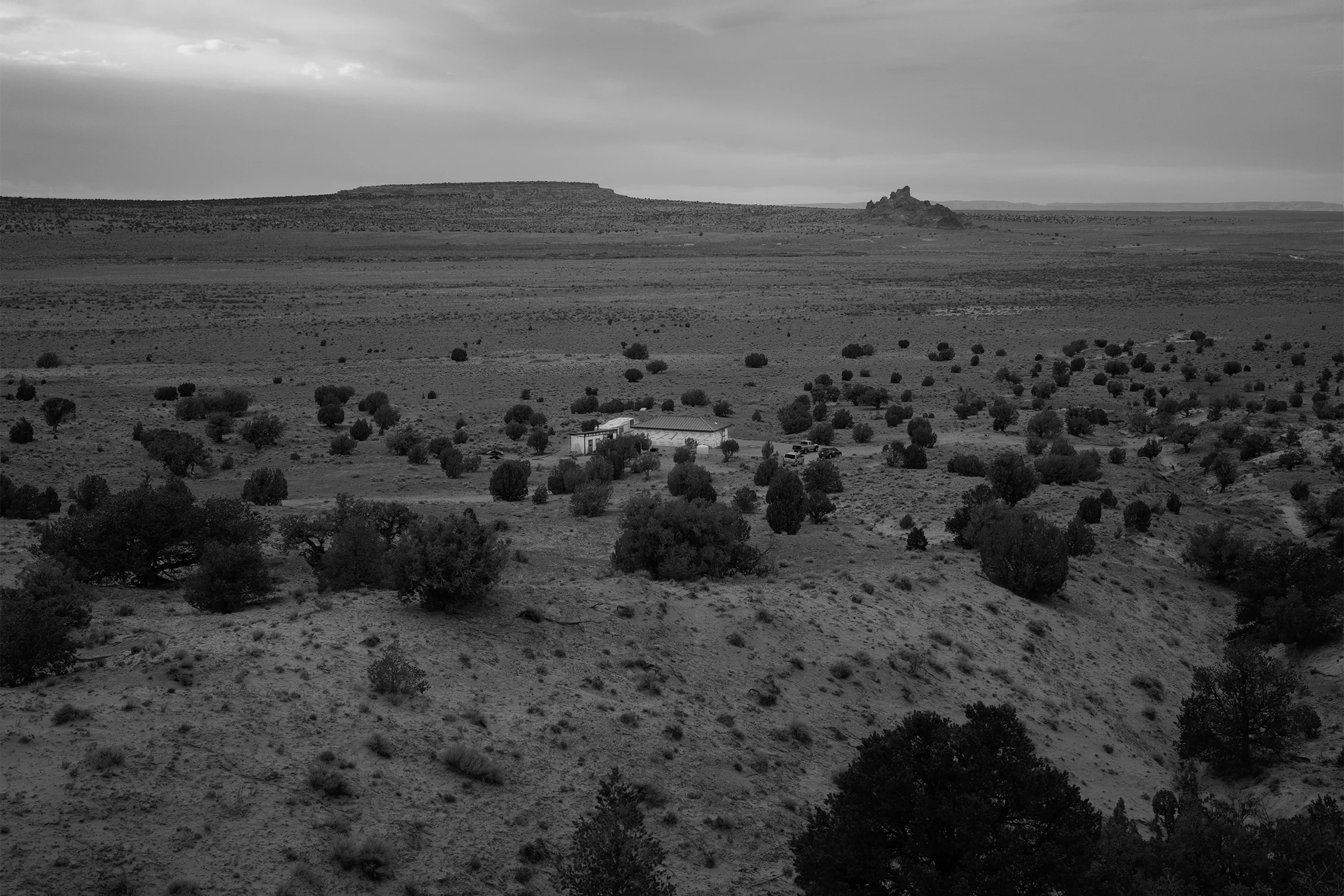 Carolyn Charley’s new home is being built where she raised her children—in Chilchinbito, AZ—on the Navajo Nation.