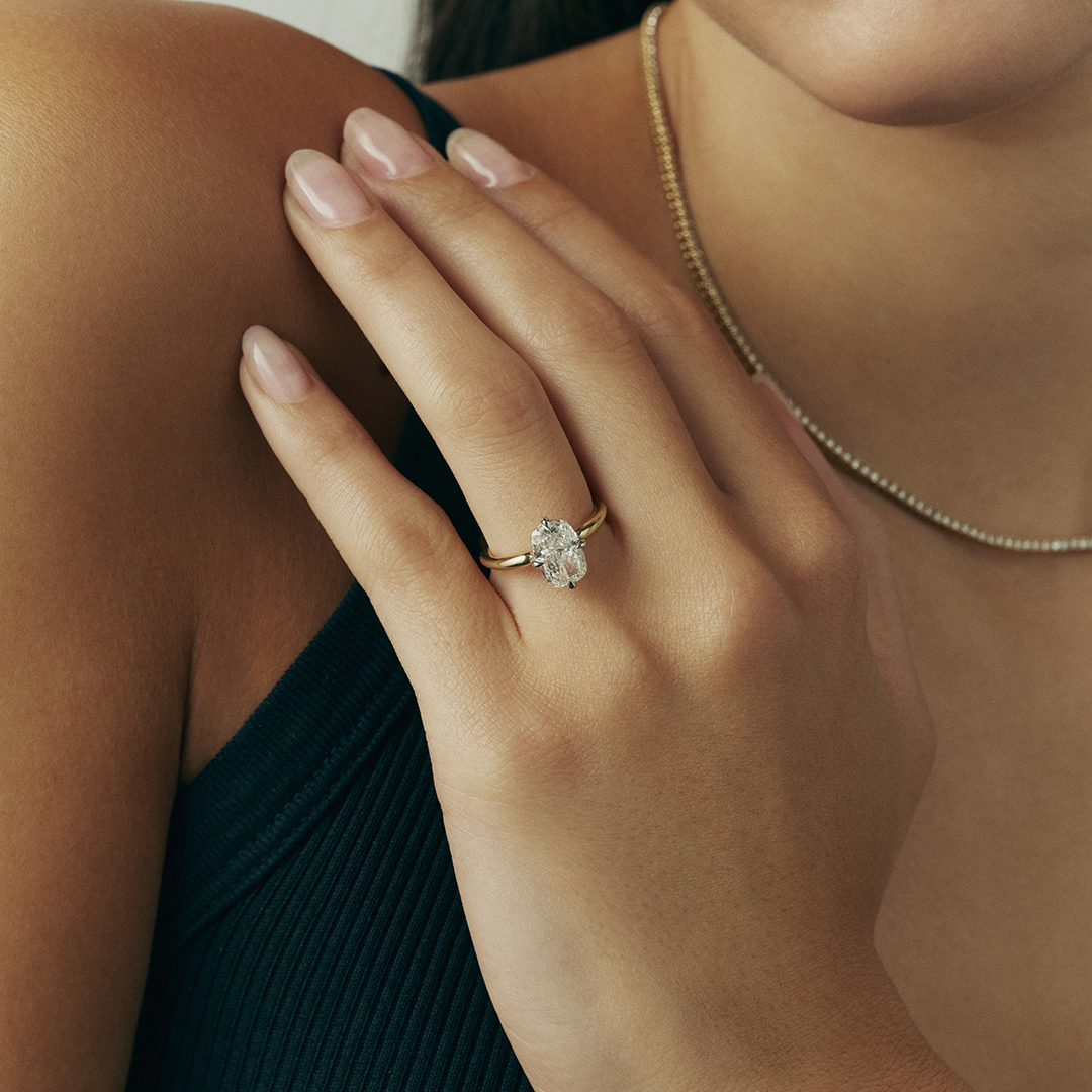 Judith Elongated Cushion Ring