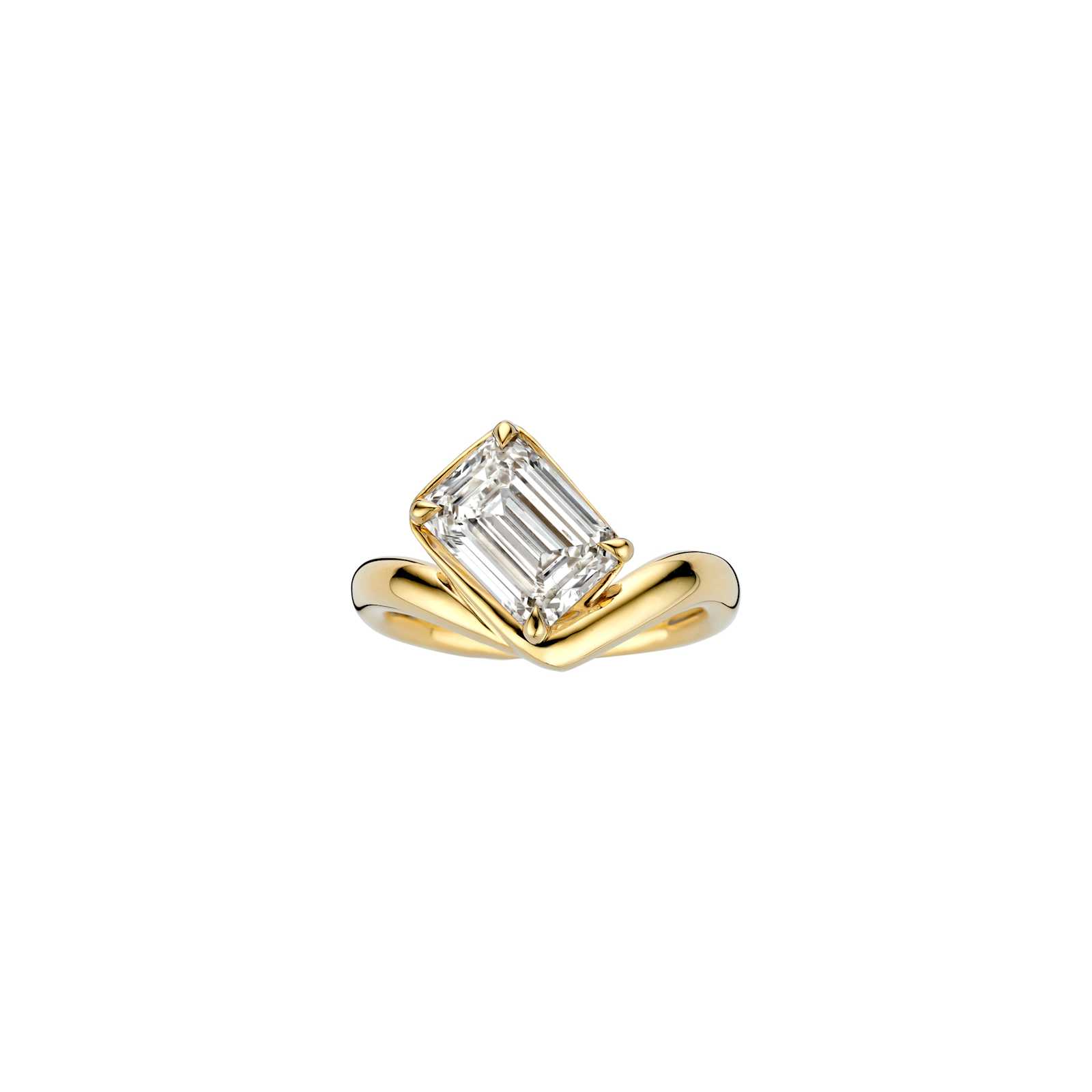 Jessie Emerald Ring