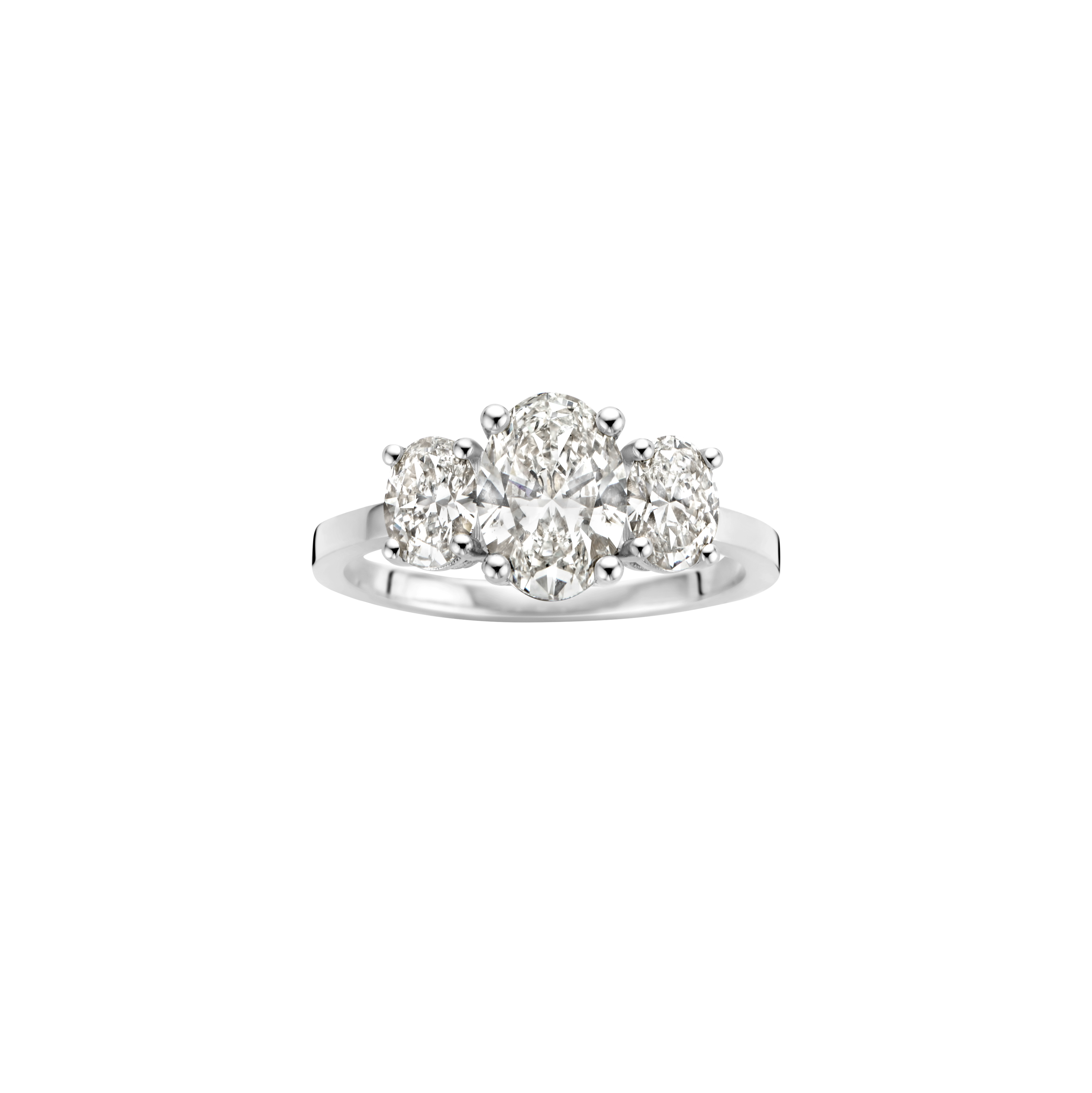 Jane engagement ring packshot - white gold
