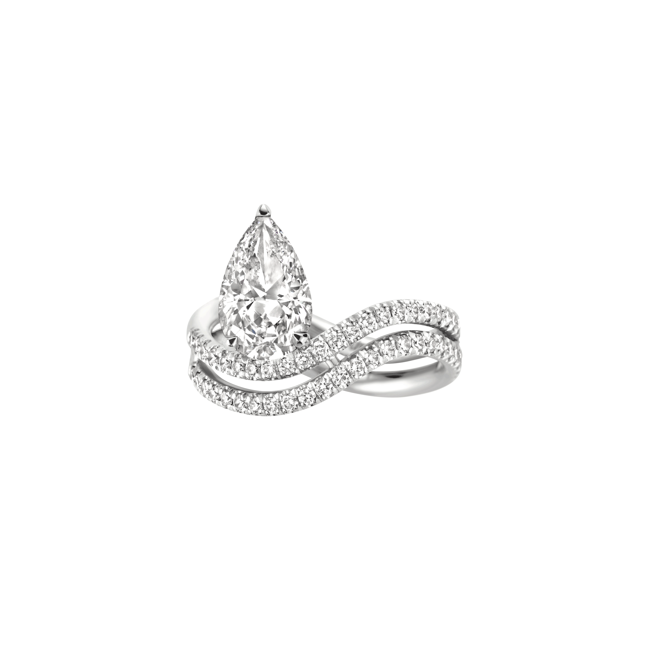 Gisele Engagement Ring packshot- Platinum
