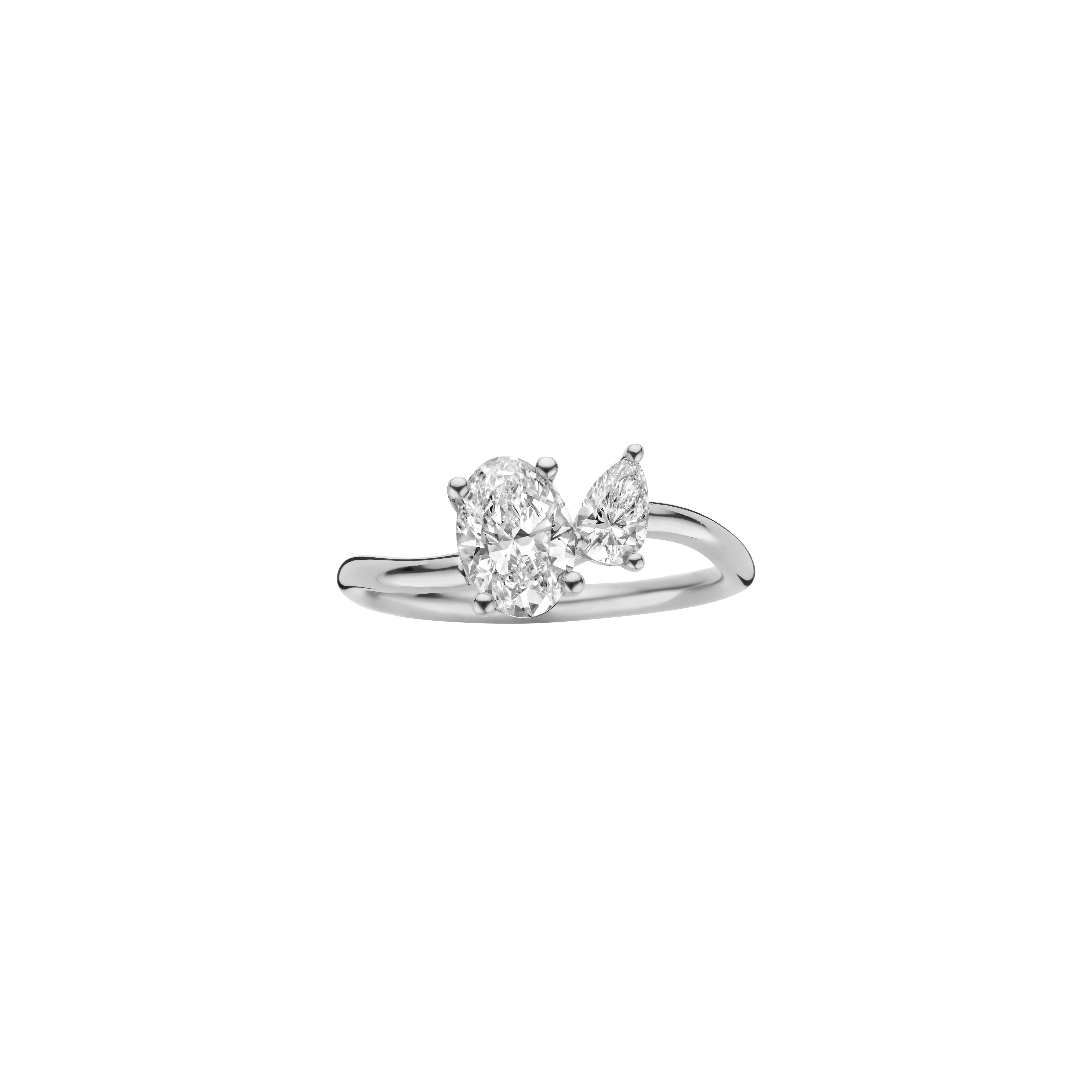 rosa engagement ring packshot - white gold