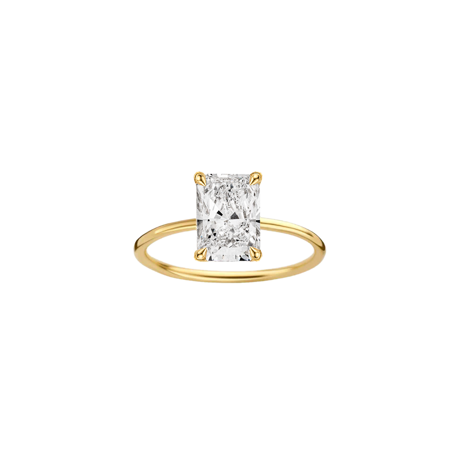 Eva Elongated Radiant Ring