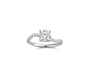 Grace Engagement Ring Packshot - Platinum