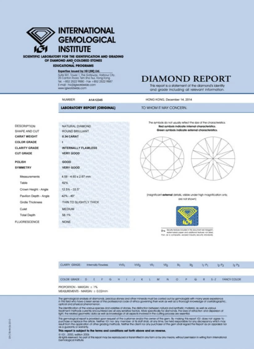 diamond-certificate