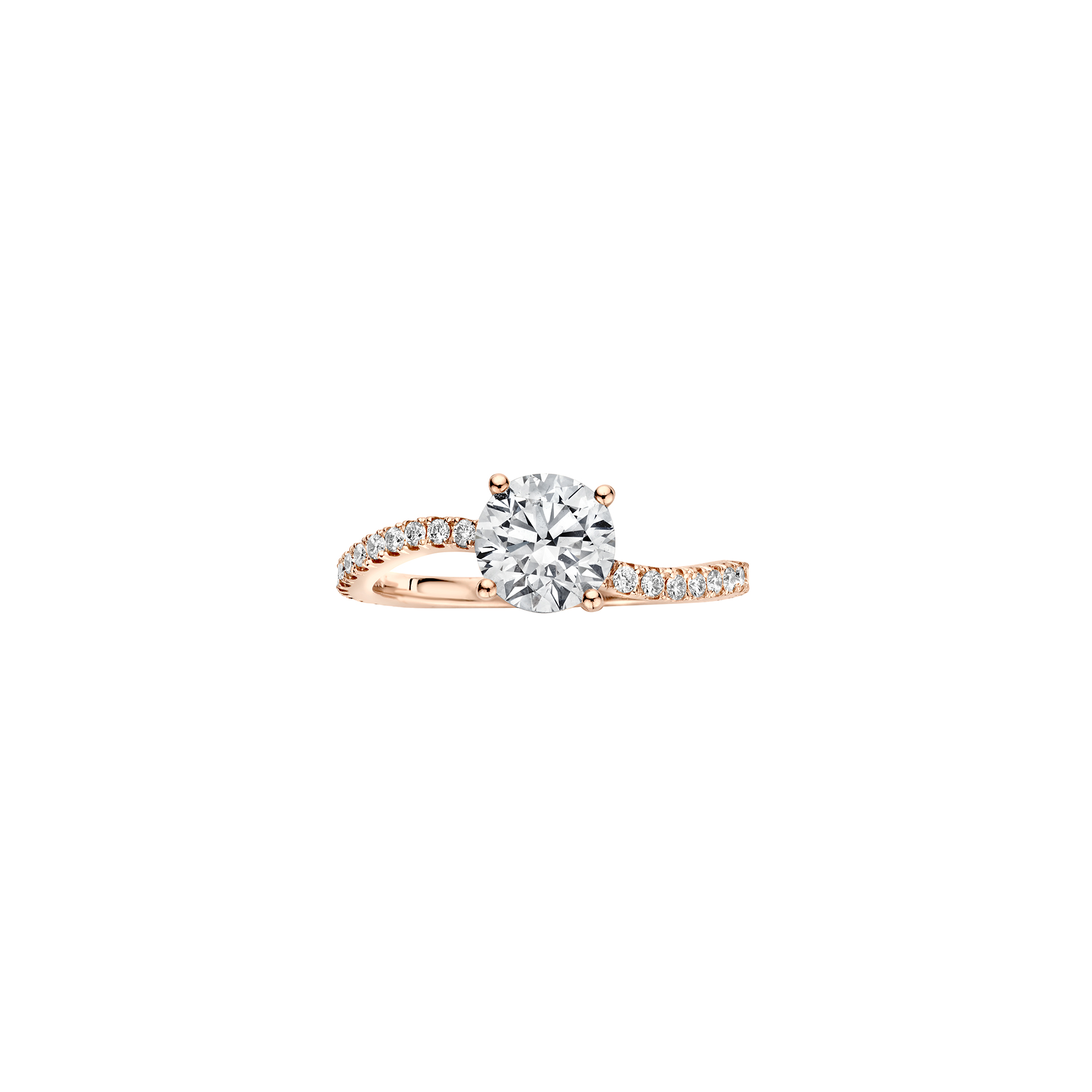 Grace Engagement Ring Packshot - rose gold