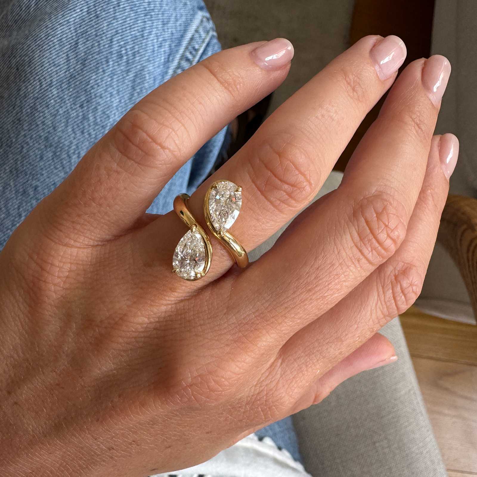 Mary Pear Ring