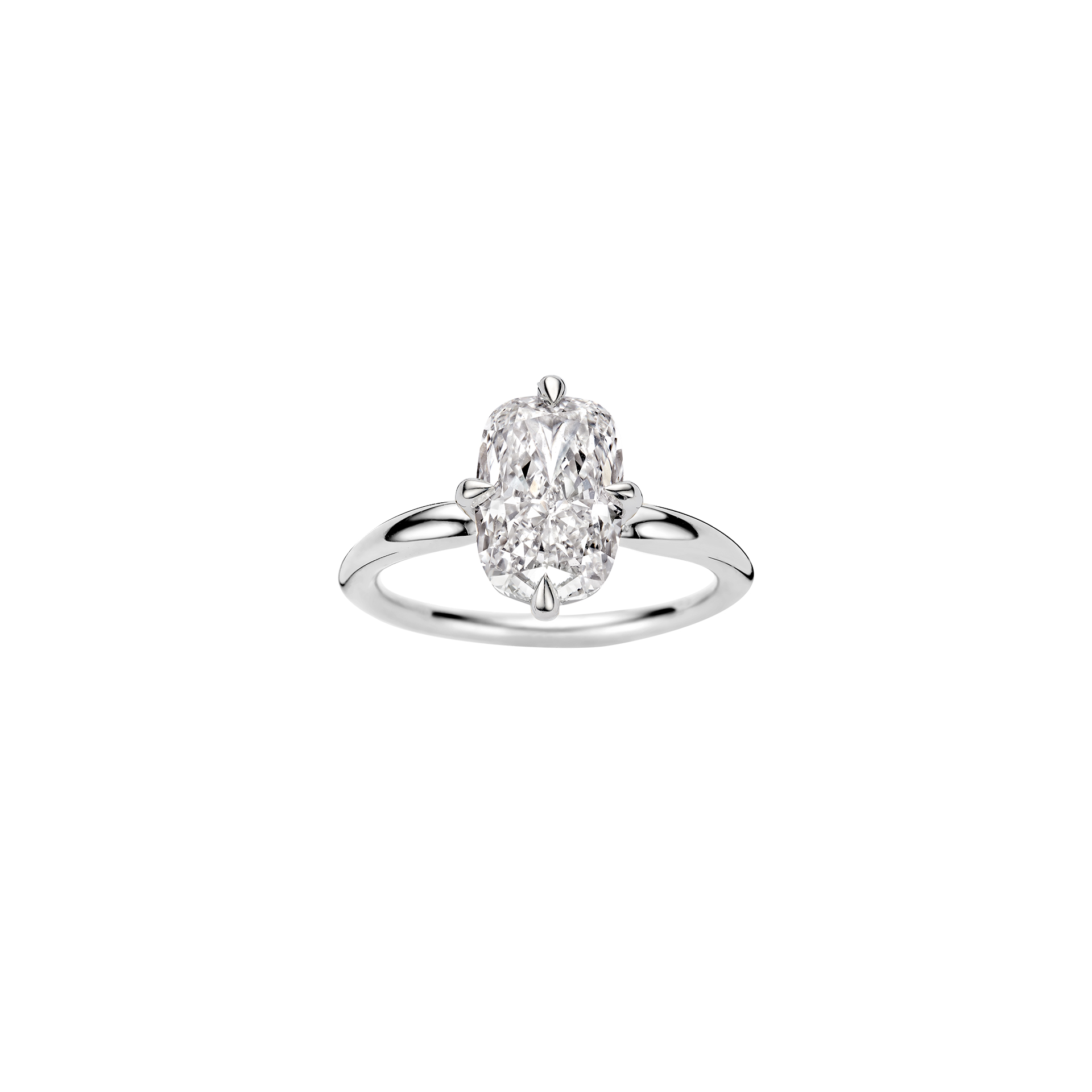 Judith engagement ring packshot - platinum