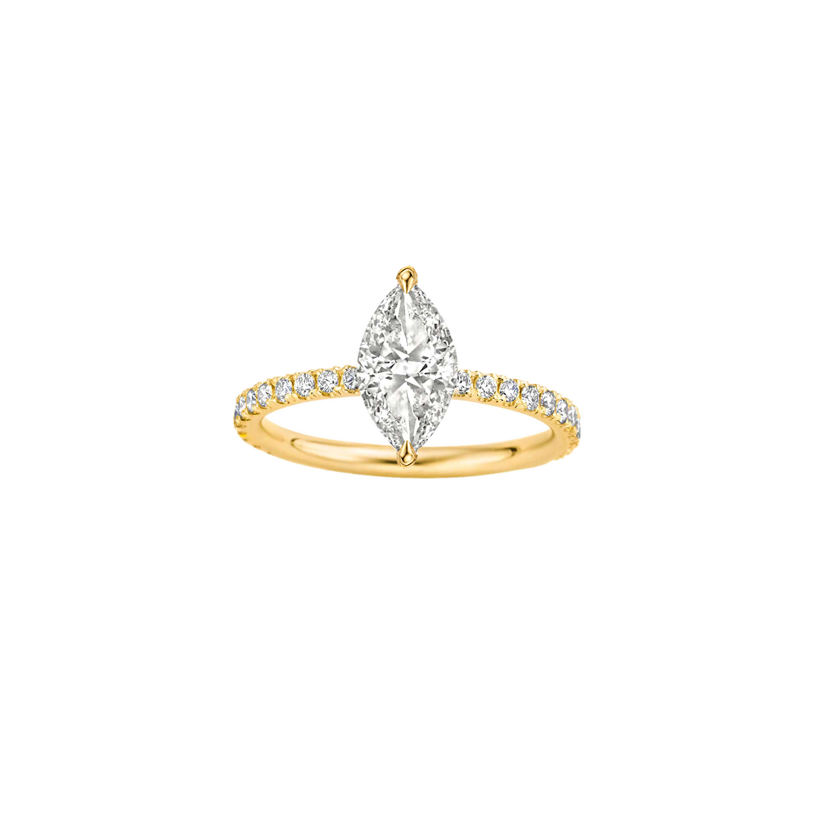 Maya Pavé Marquise Ring