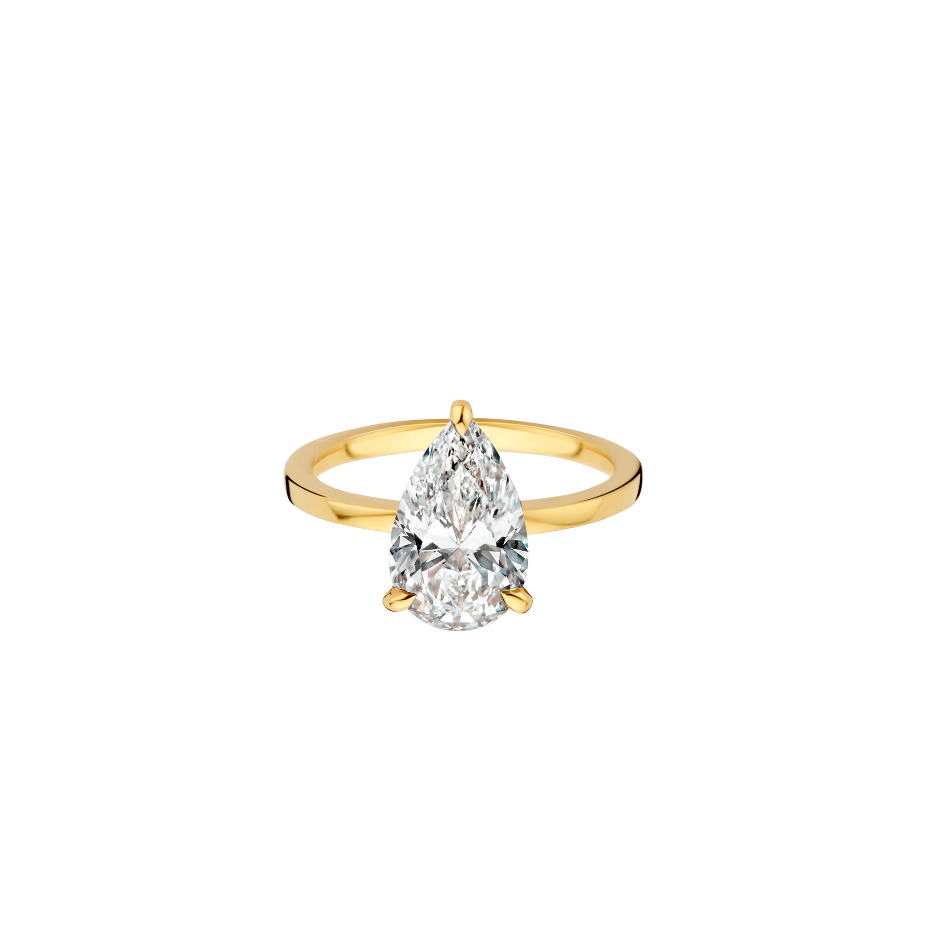 Mellie Ring - yellow gold