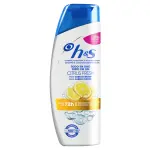 Botella de H&S Derma & Pure Action, Todo En Uno, Cítrico Fresco