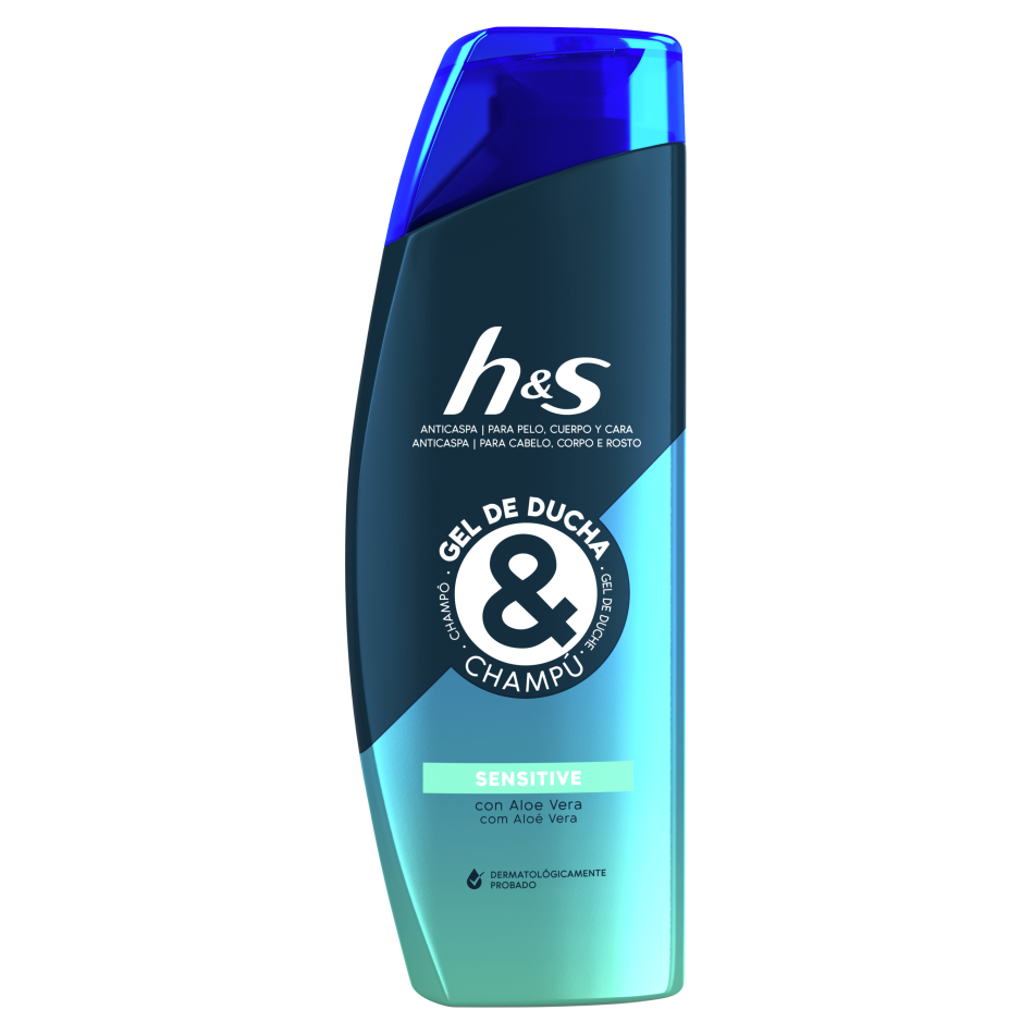 H&S Gel de ducha Sensitive Gel + champú anticaspa | H&S ES