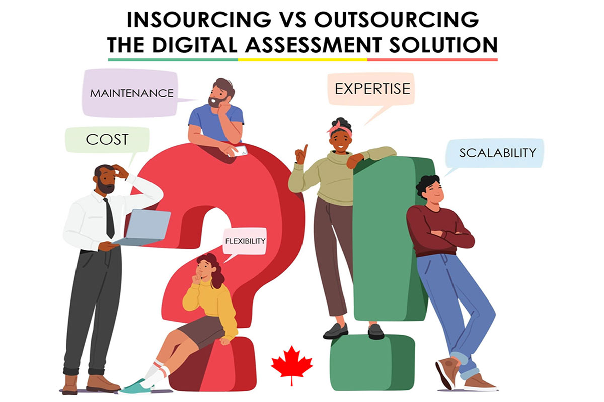 Insourcing vs Outsourcing the Digital Assessment Solution: The Canadian Experience