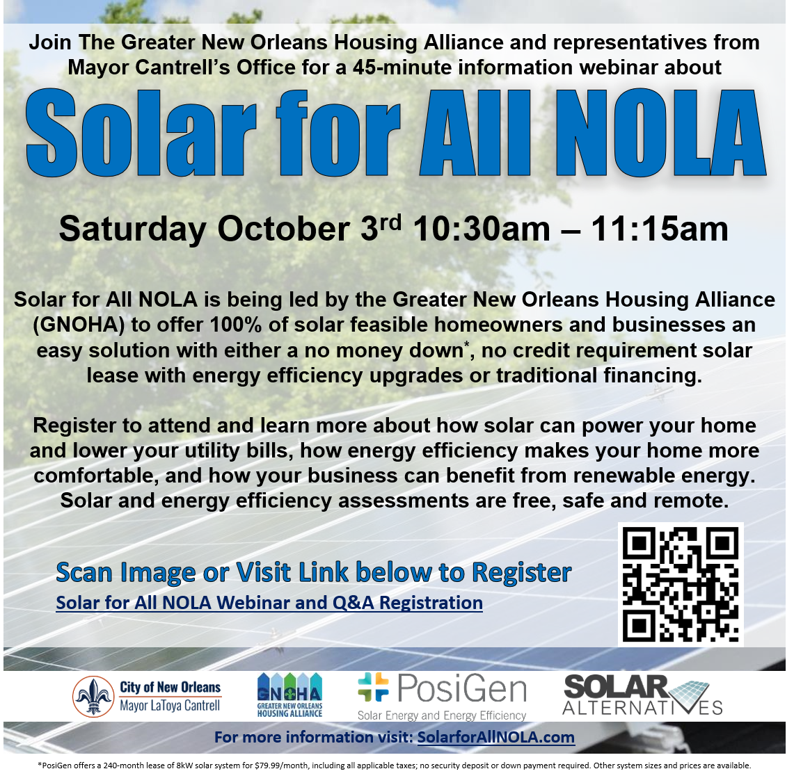 Solar for All NOLA Event