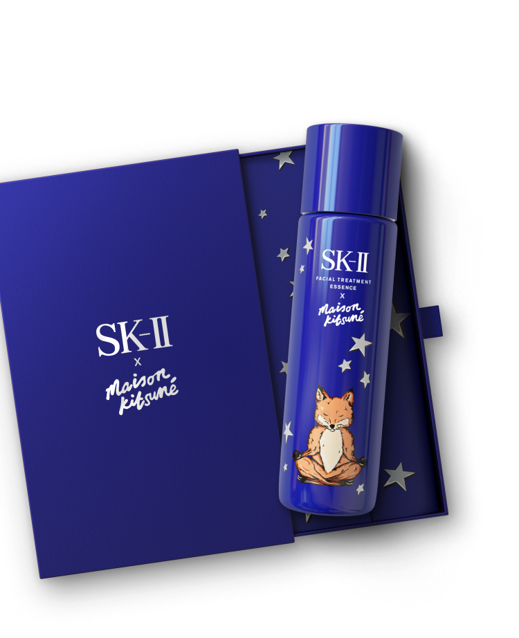 SK-II x Maison Kitsuné 聖誕限量版青春露| SK-II 台灣