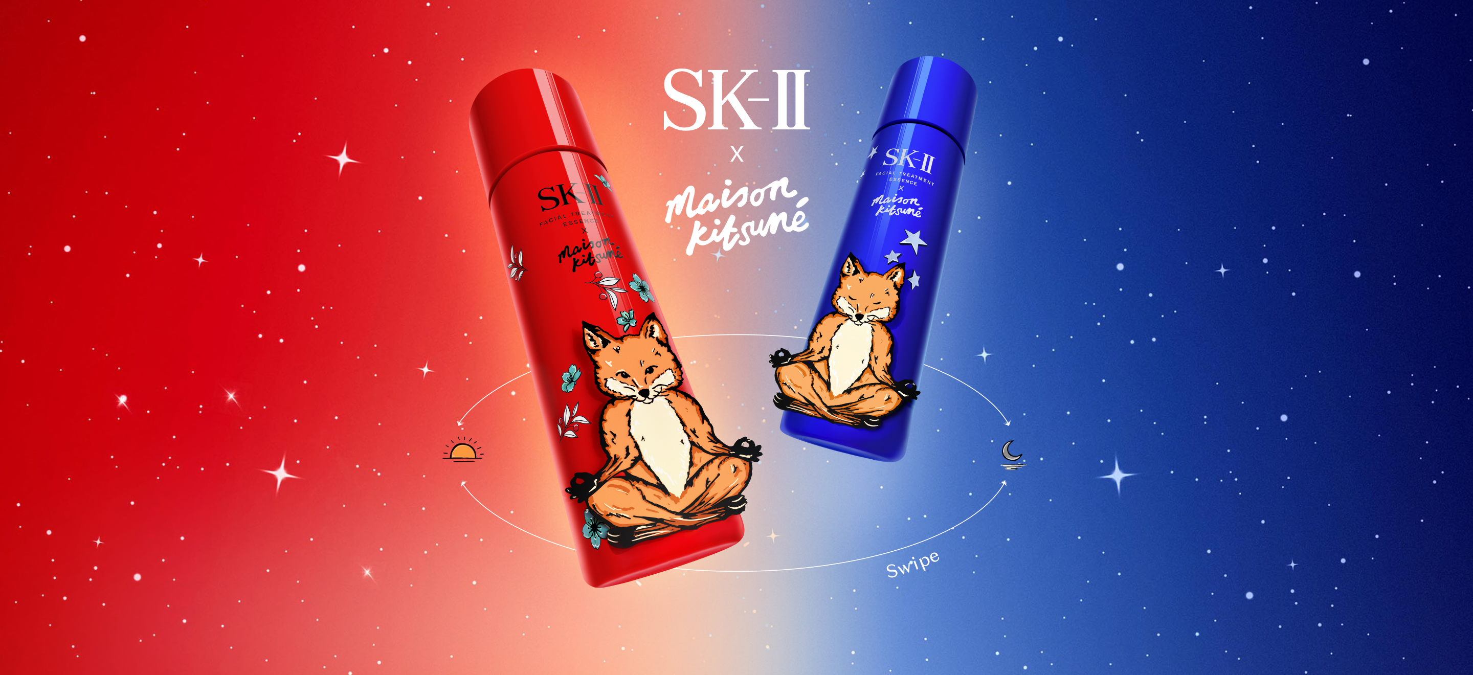 SK-II x Maison Kitsuné 聖誕限量版青春露| SK-II 台灣