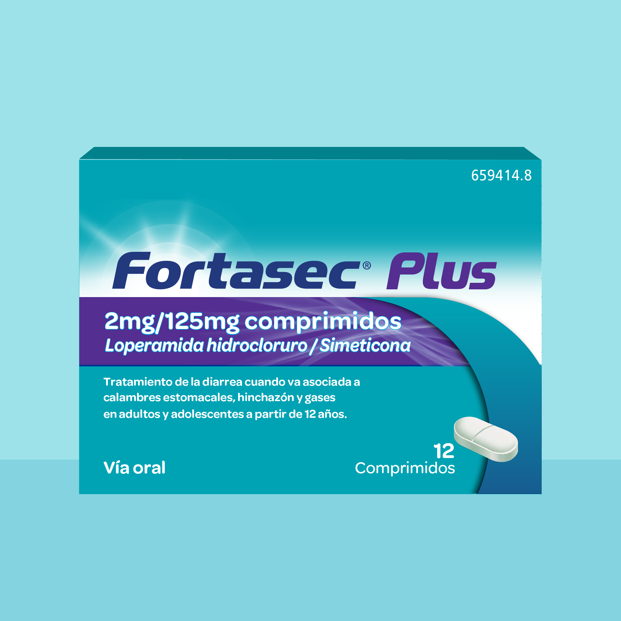 Fortasec® Plus 2 mg/125 mg Comprimidos