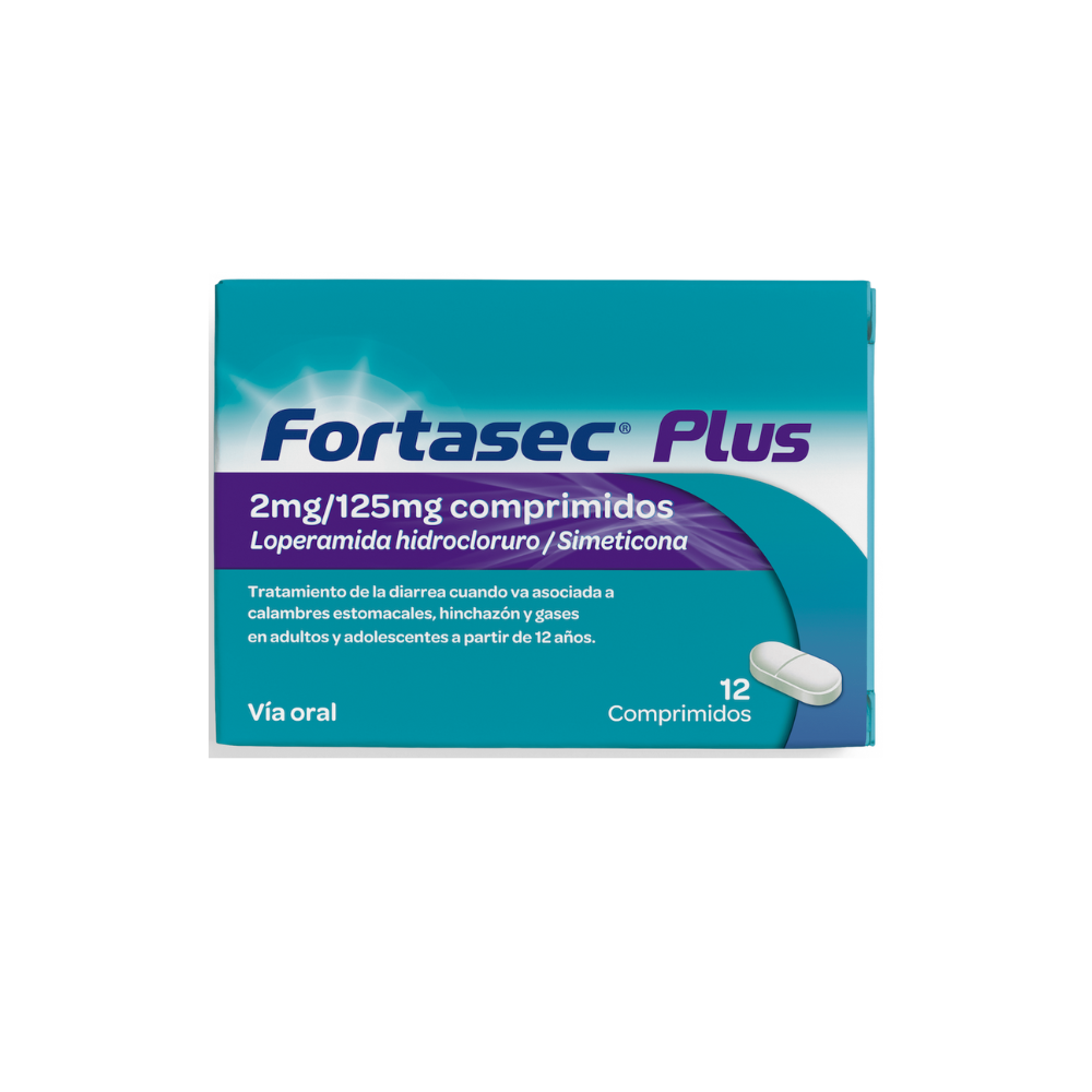 Fortasec® Plus 2 mg/125 mg Comprimidos