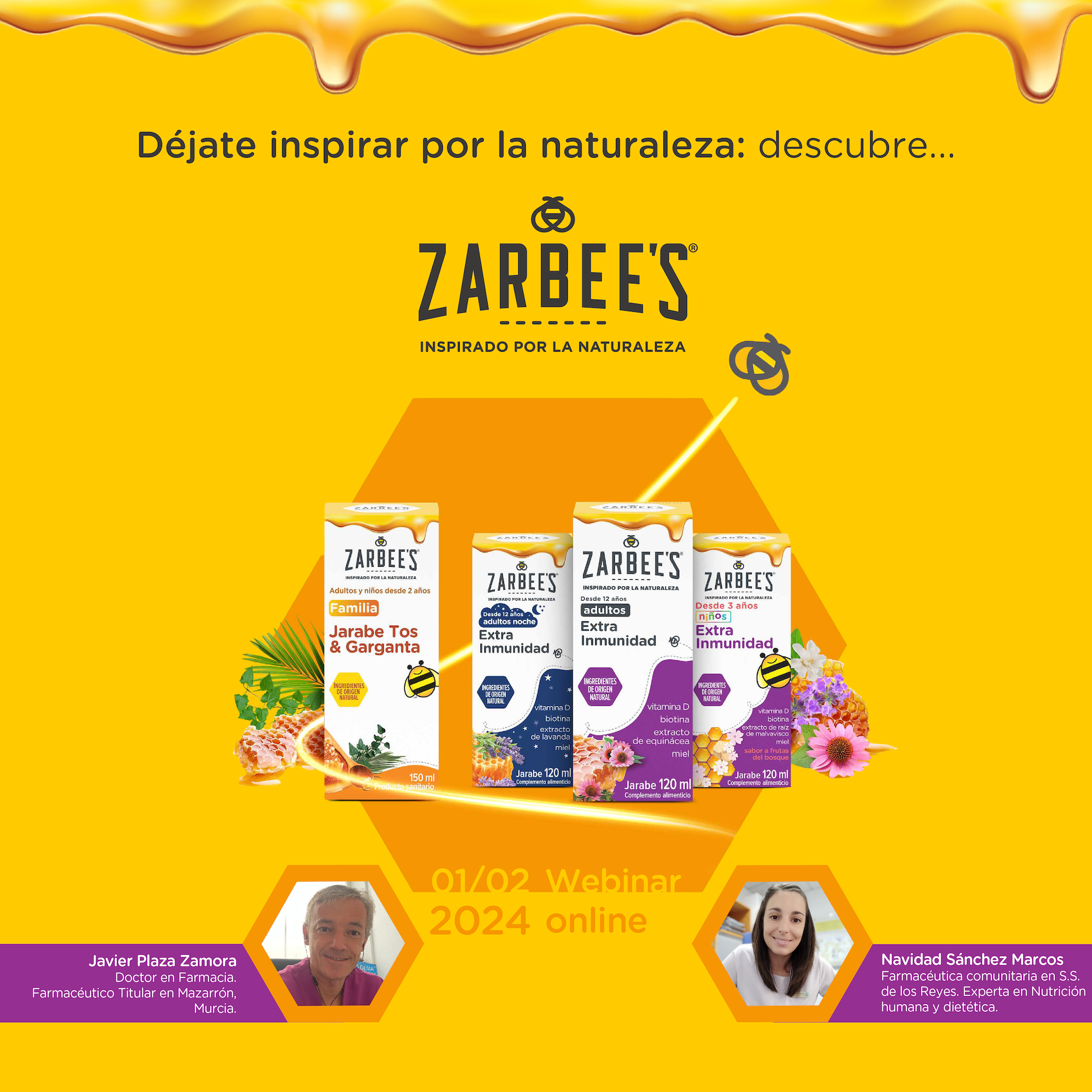 Déjate inspirar por la naturaleza: descubre Zarbee's®