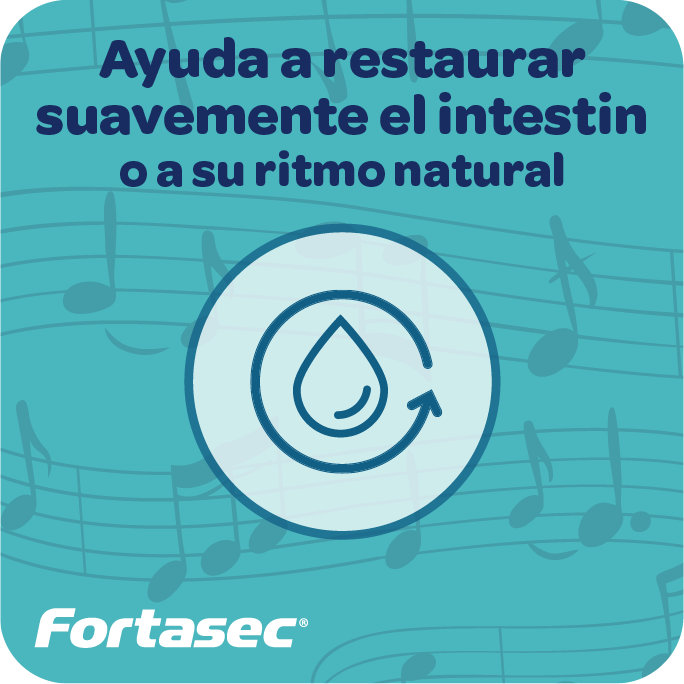 Ayuda a restaurar suavemente el intestino a su ritmo natural