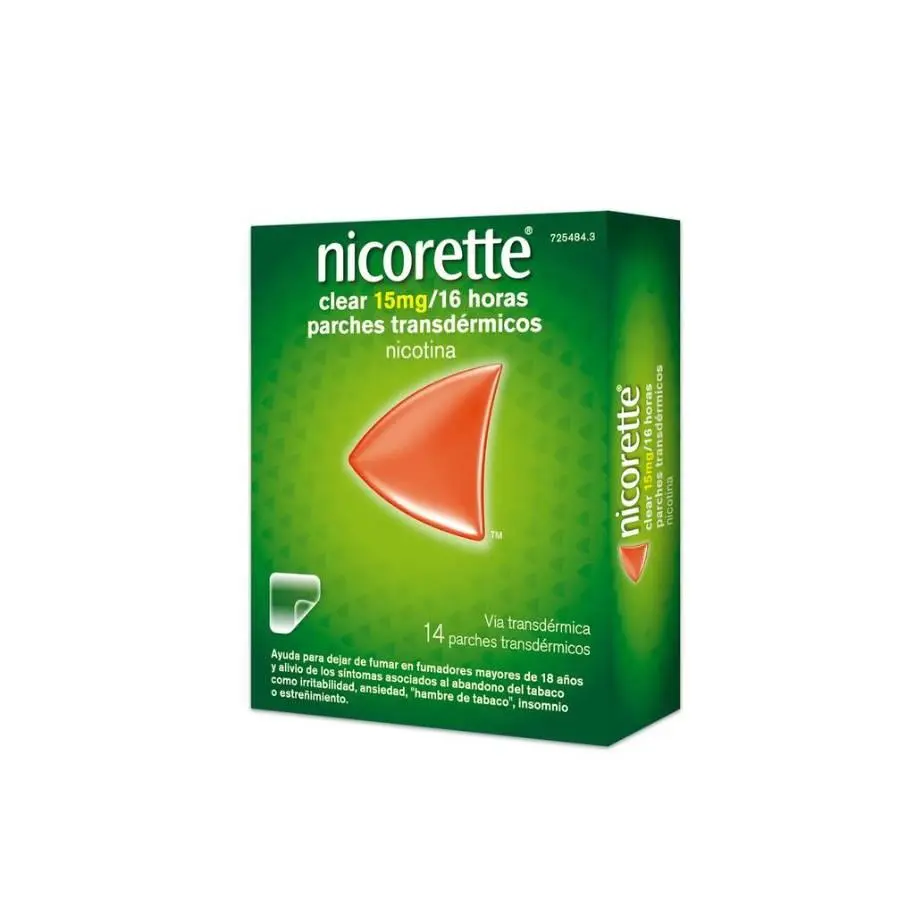 Parches transdérmicos de nicotina Nicorette® Clear