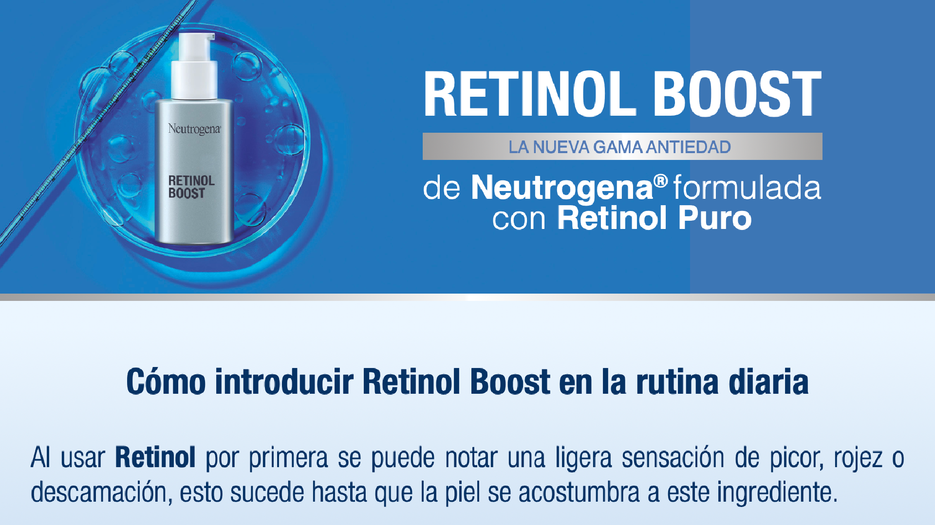 3 REGLAS DE ORO PARA INICIARSE EN EL USO DE RETINOL BOOST
