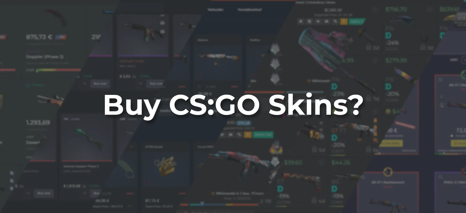 Looking to Buy CSGO Skins? Don't Spend Money on Avoidable Fees!