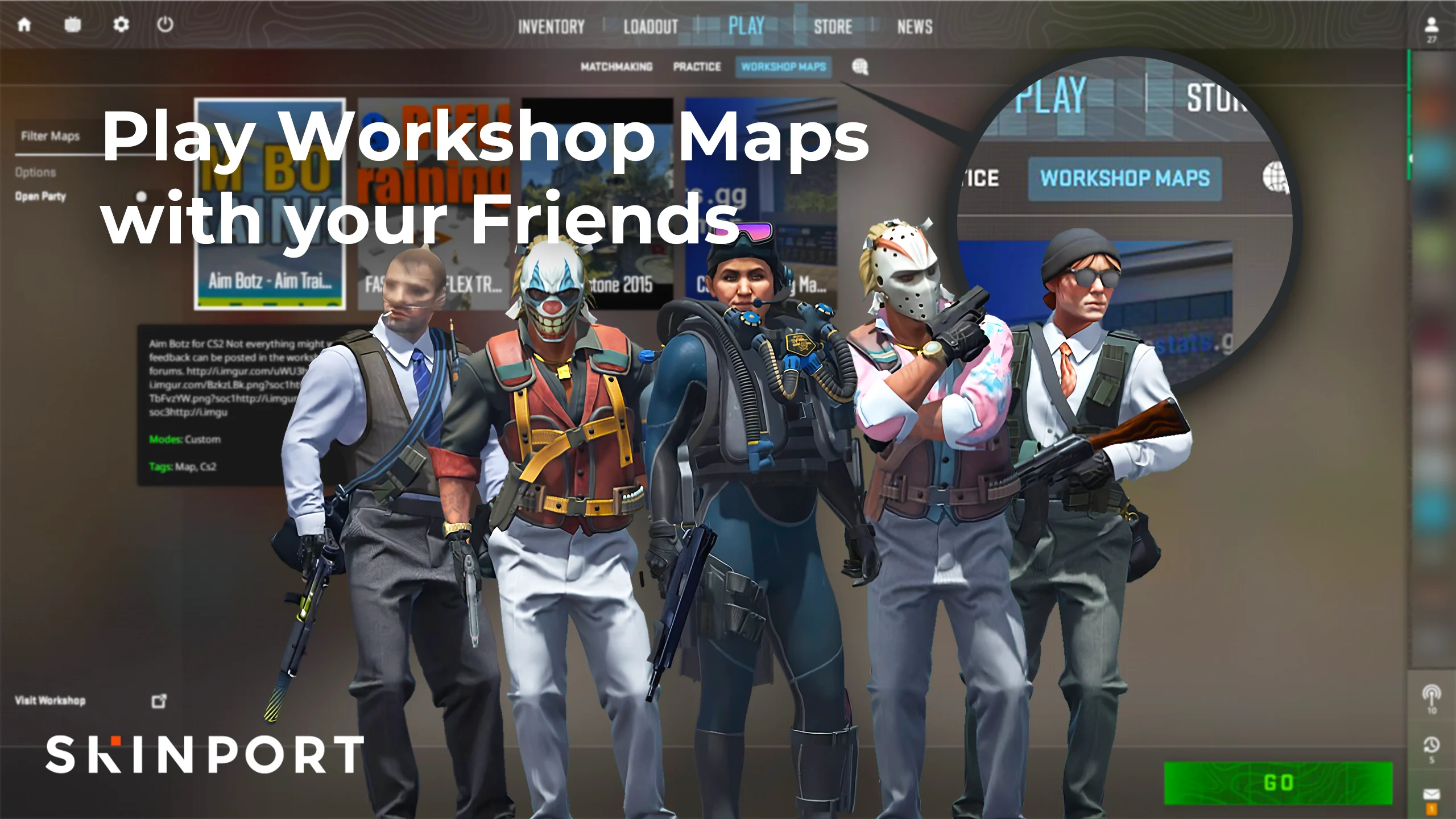 Workshop Maps with Friends