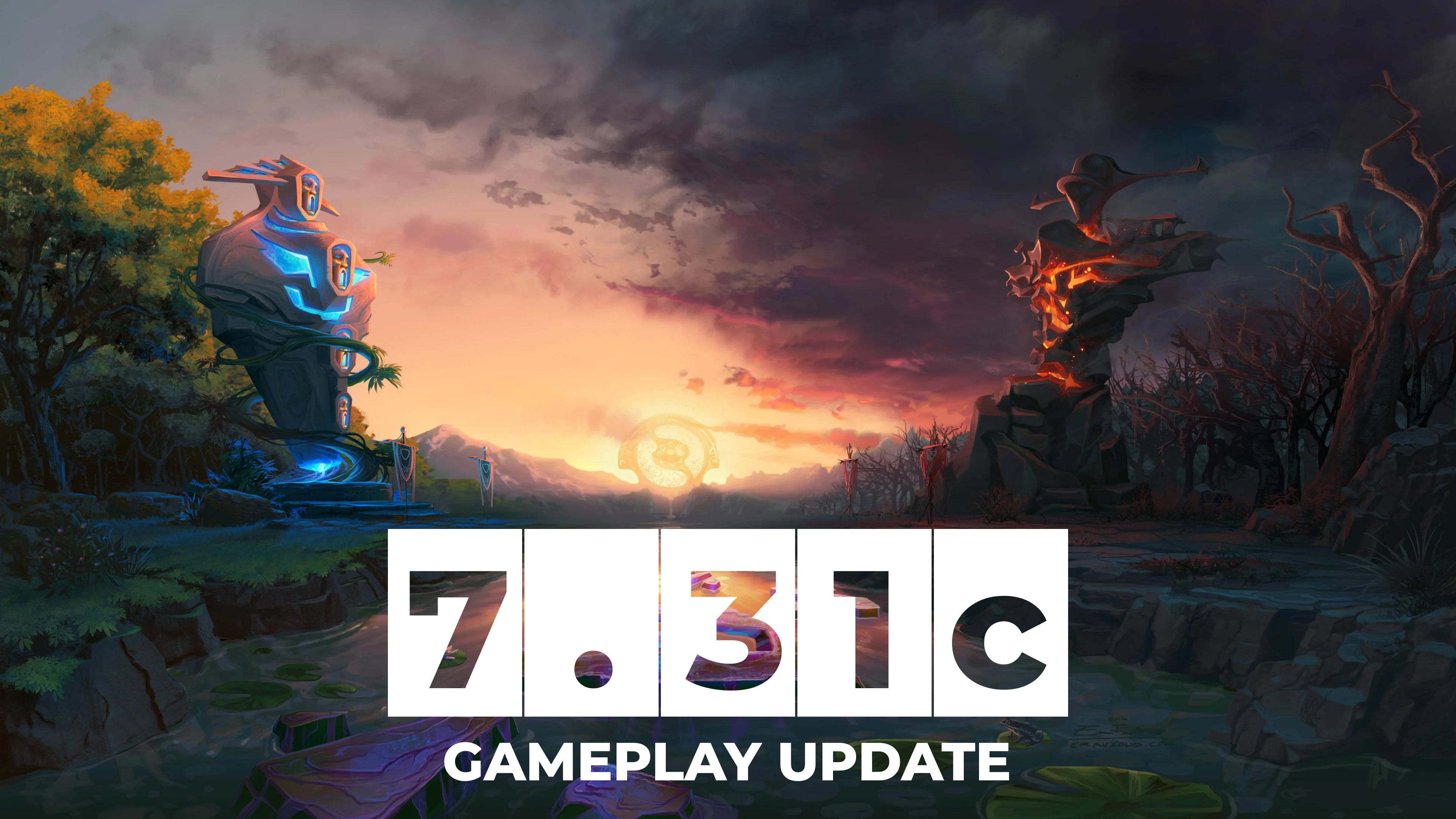 The much longed-for 7.31c Dota 2 patch is finally here