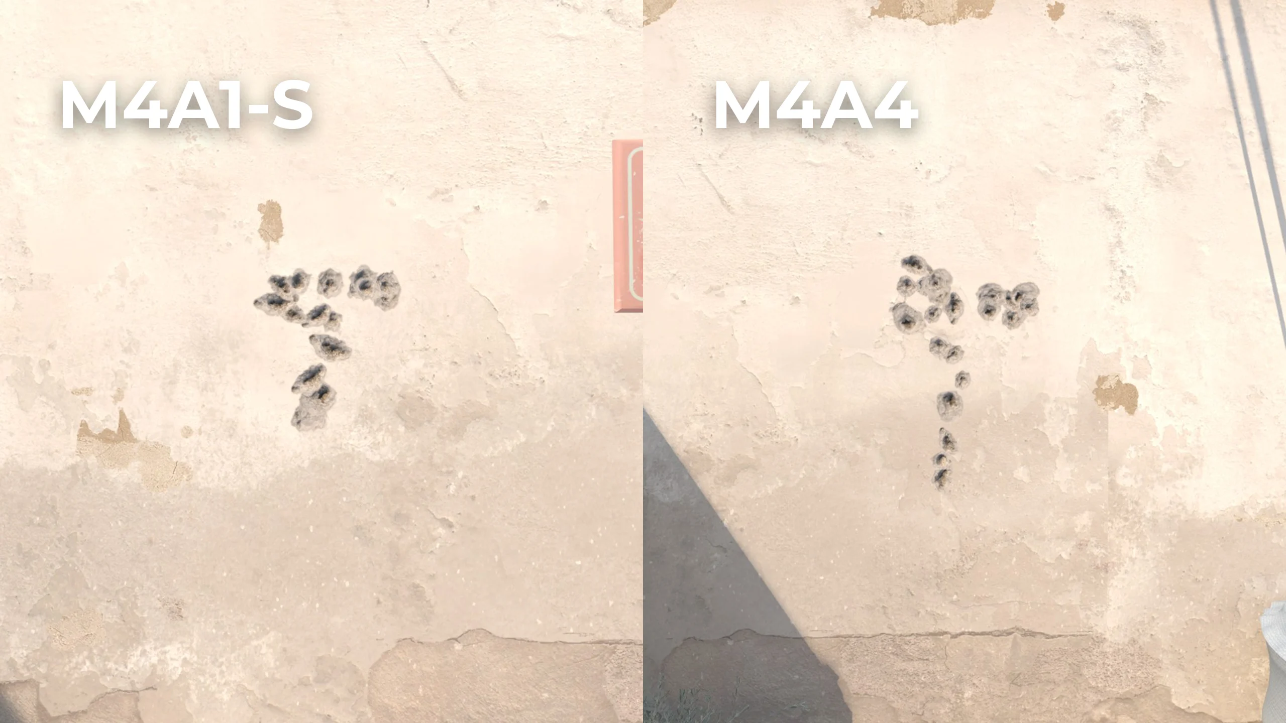 Recoil M4A1-S vs M4A4