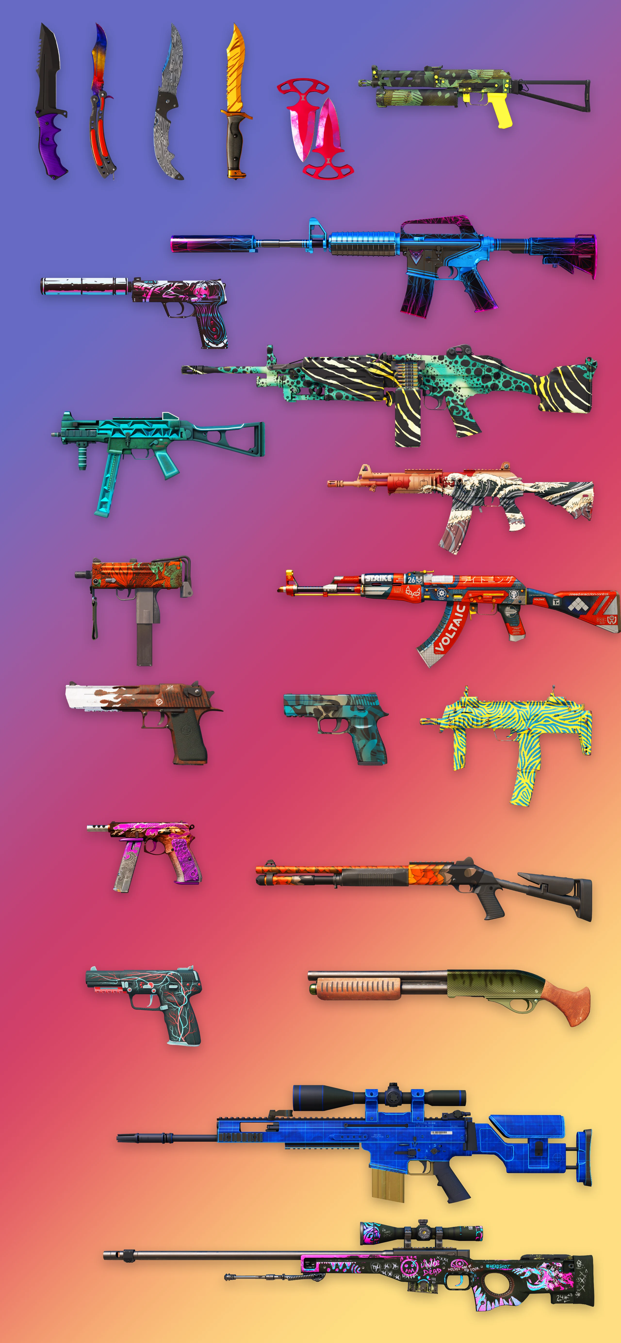 Spectrum Case Skins