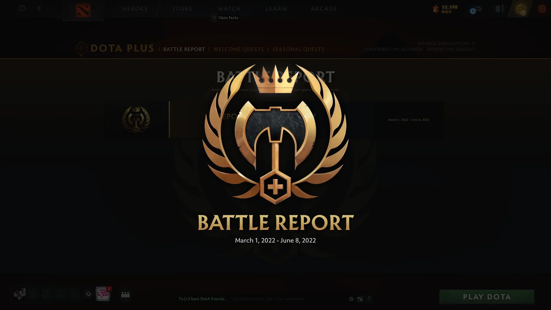 Battle Reports