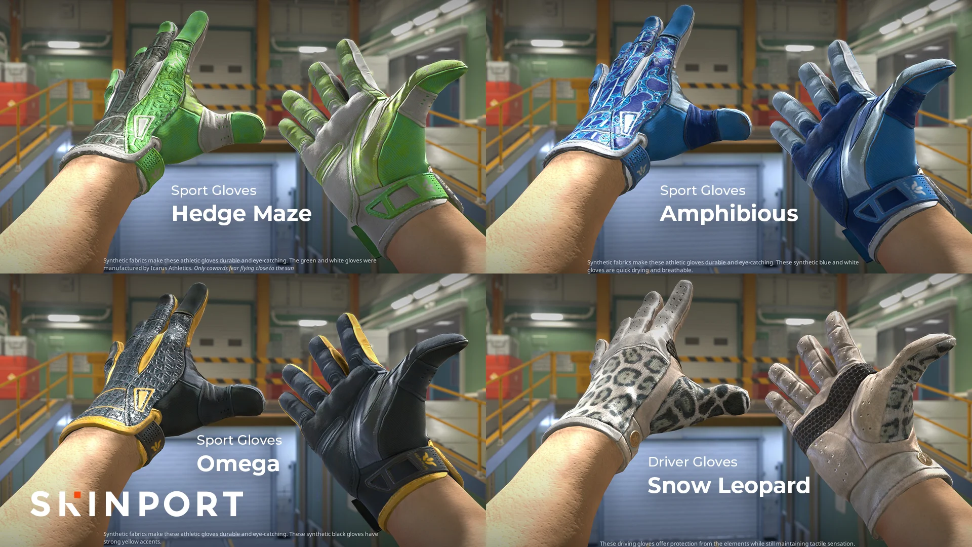 CS2 Other different Gloves Skins