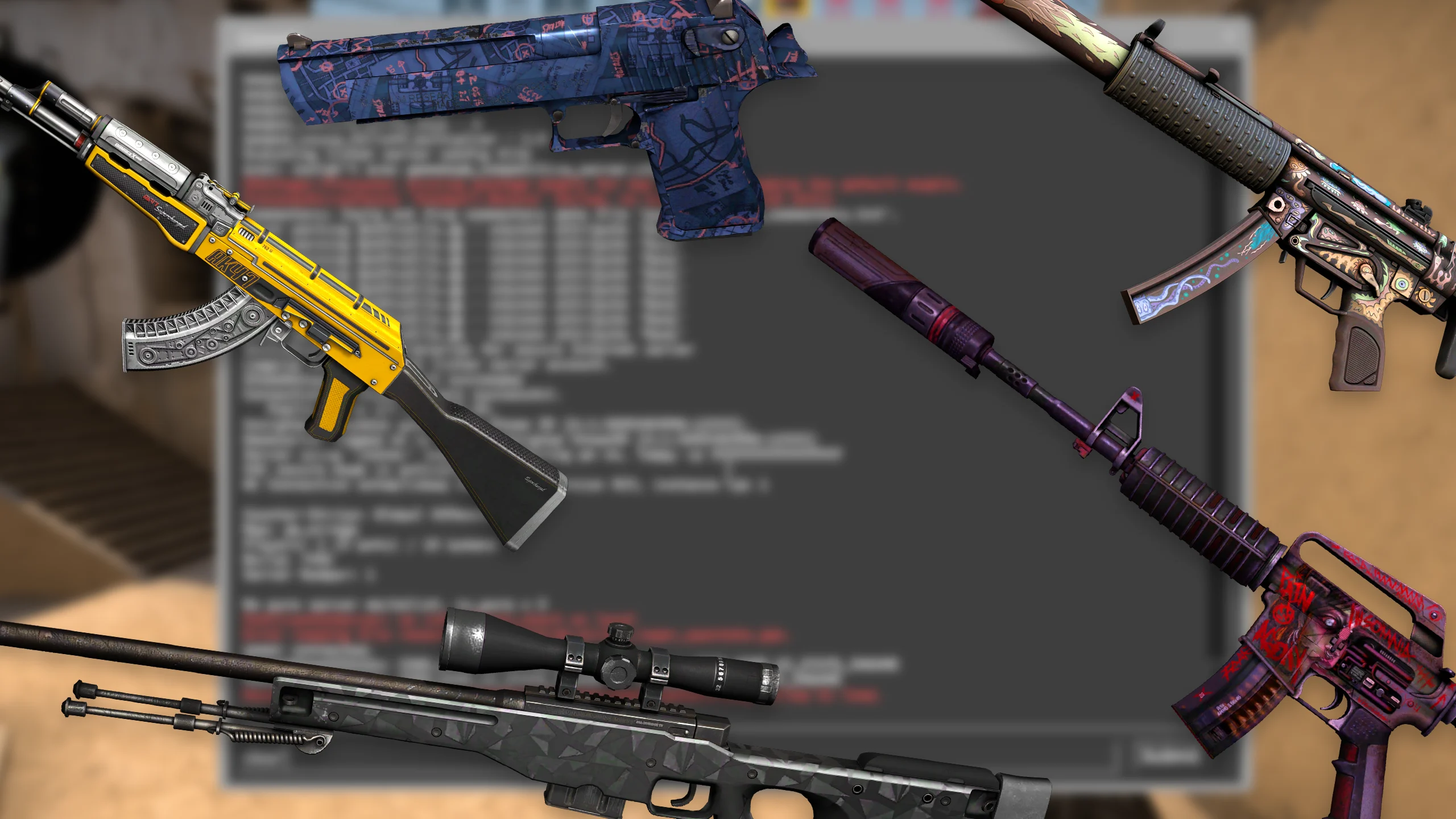All CS:GO Give Weapon Commands