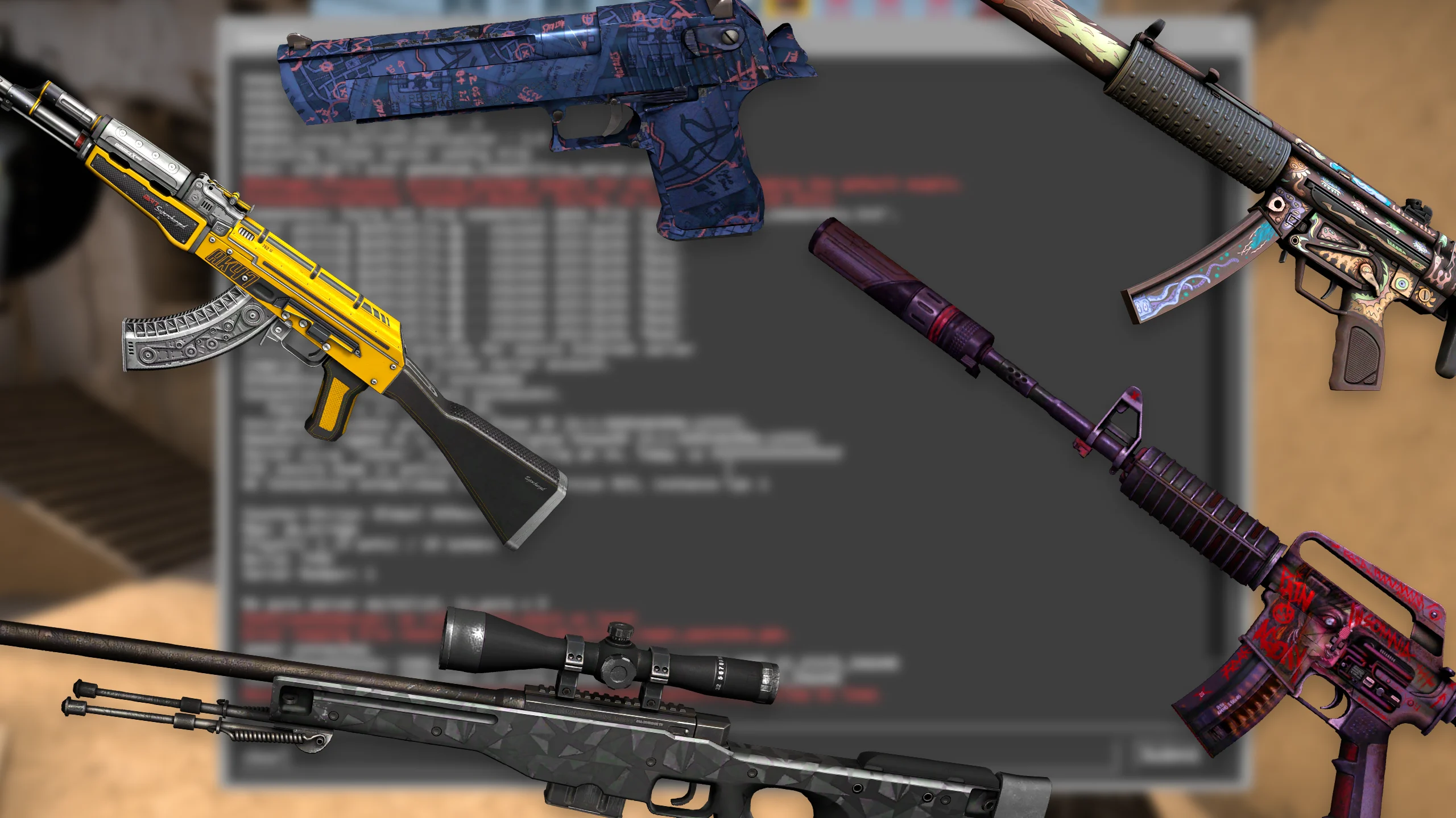 Alle CS:GO Give Weapon Befehle