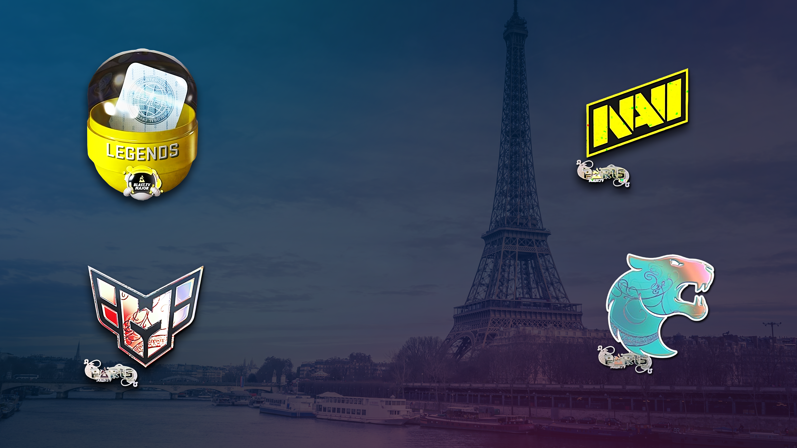 Valve finally released stickers for BLAST Paris Major 2023 - the