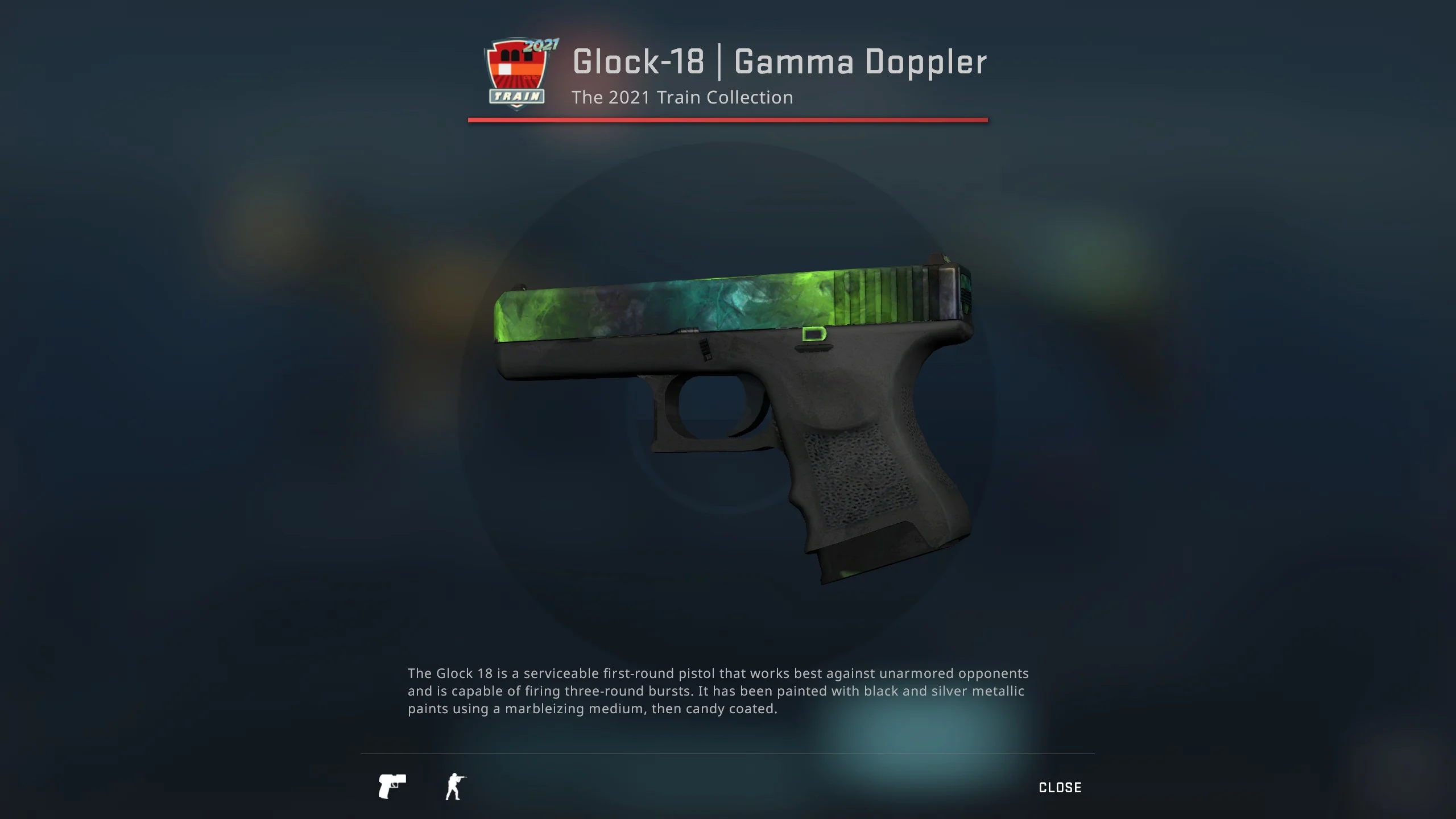 Gamma Doppler Glock