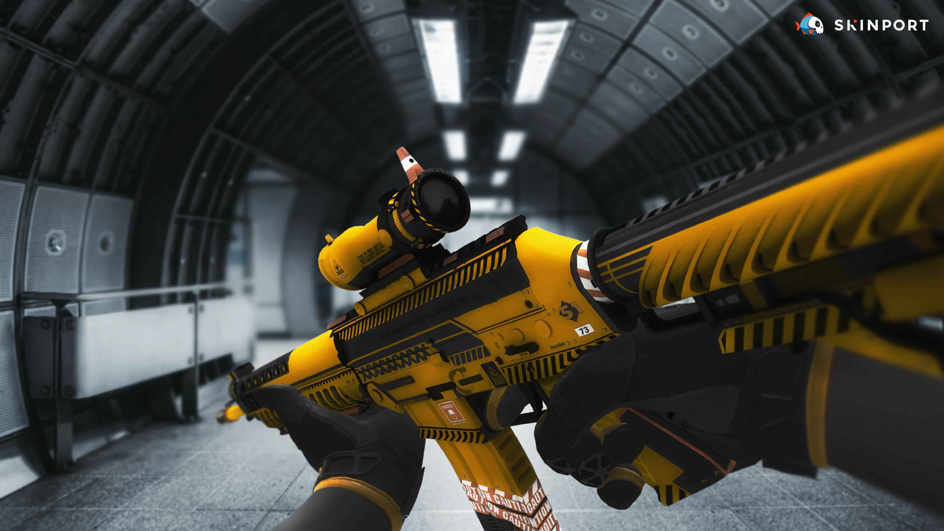 CS:GO Wallpaper - SG553 | Hazard Pay