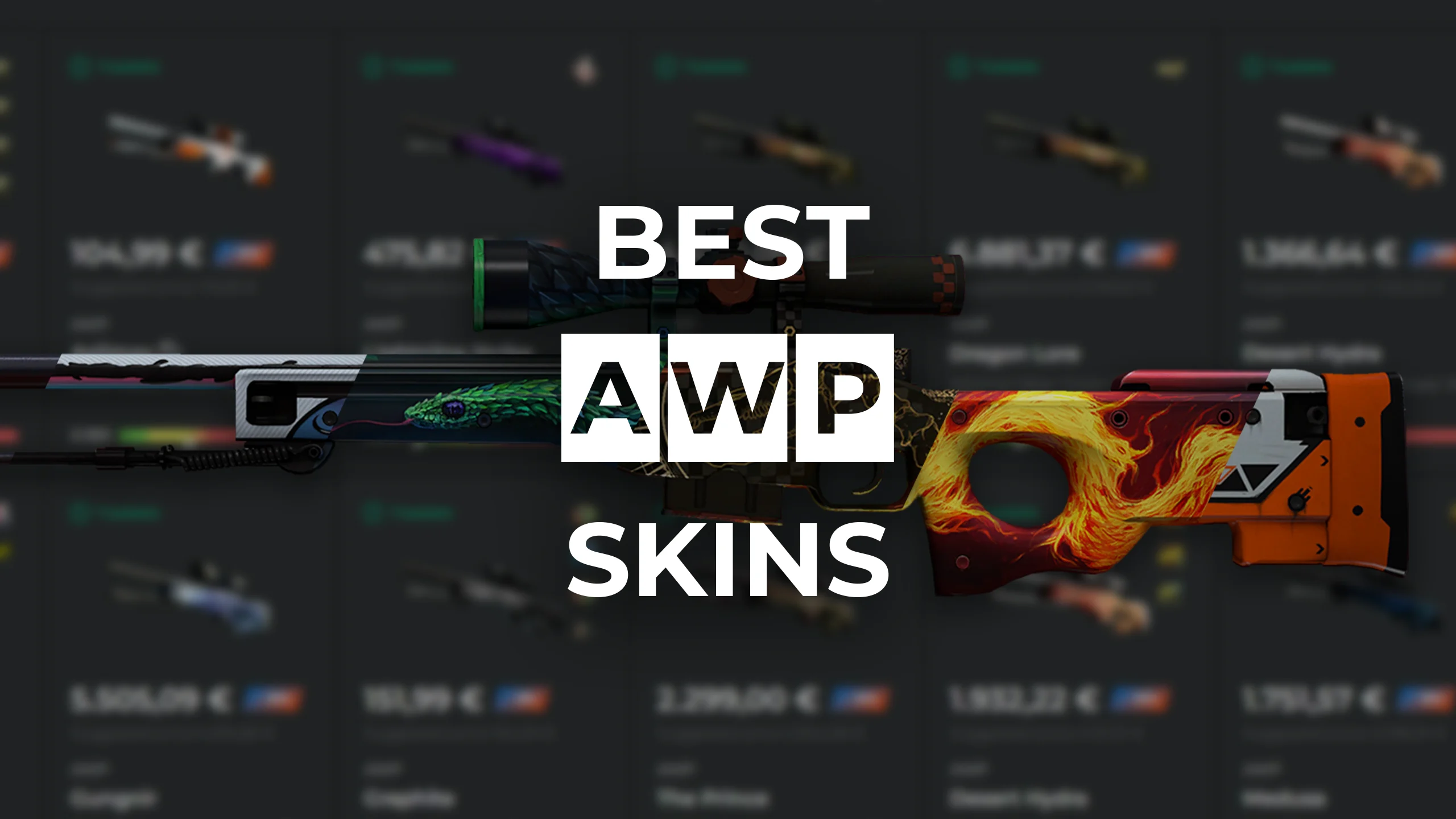 Best AWP Skins 2022