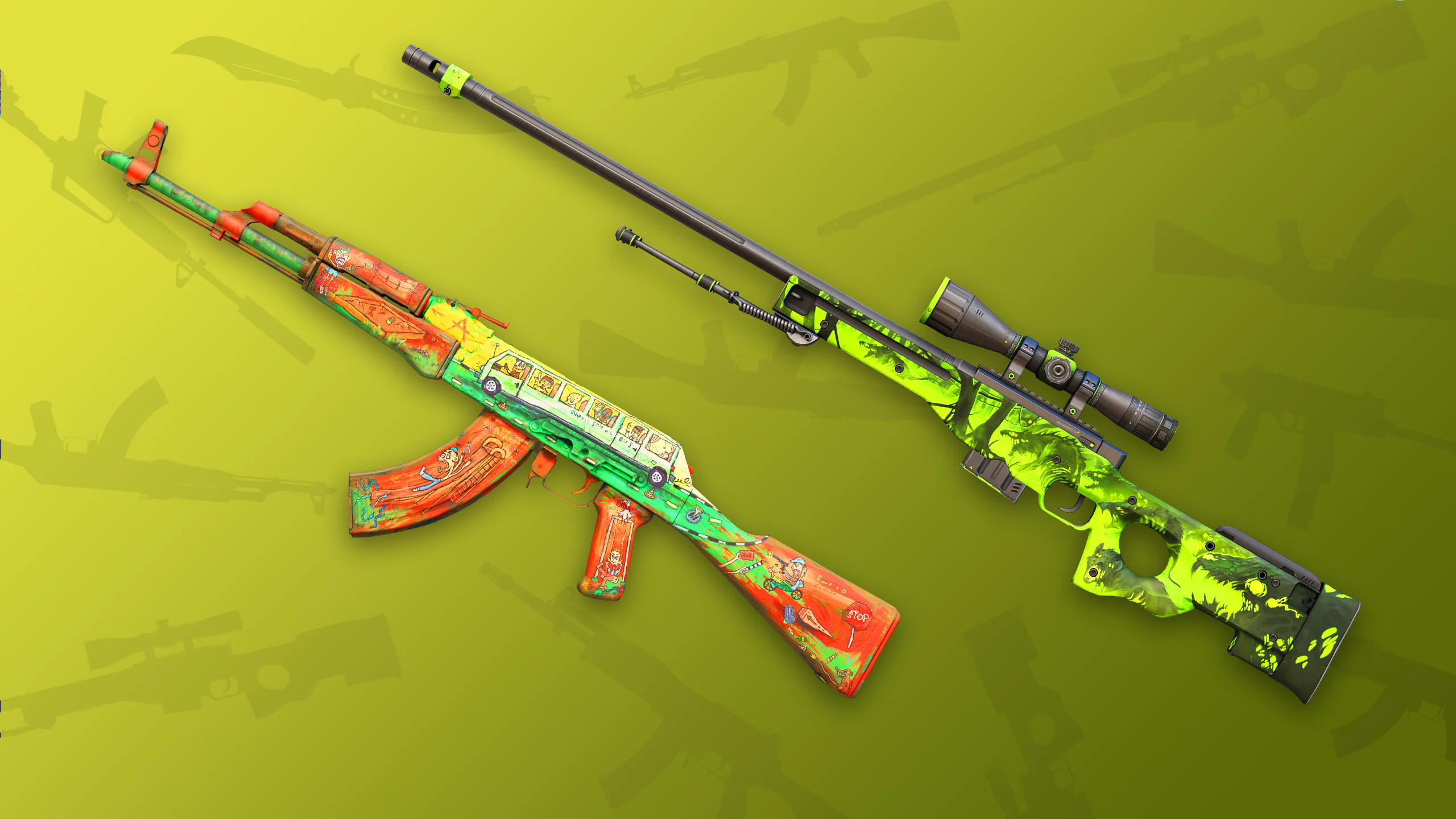 Best Green CS2 Skins 2025