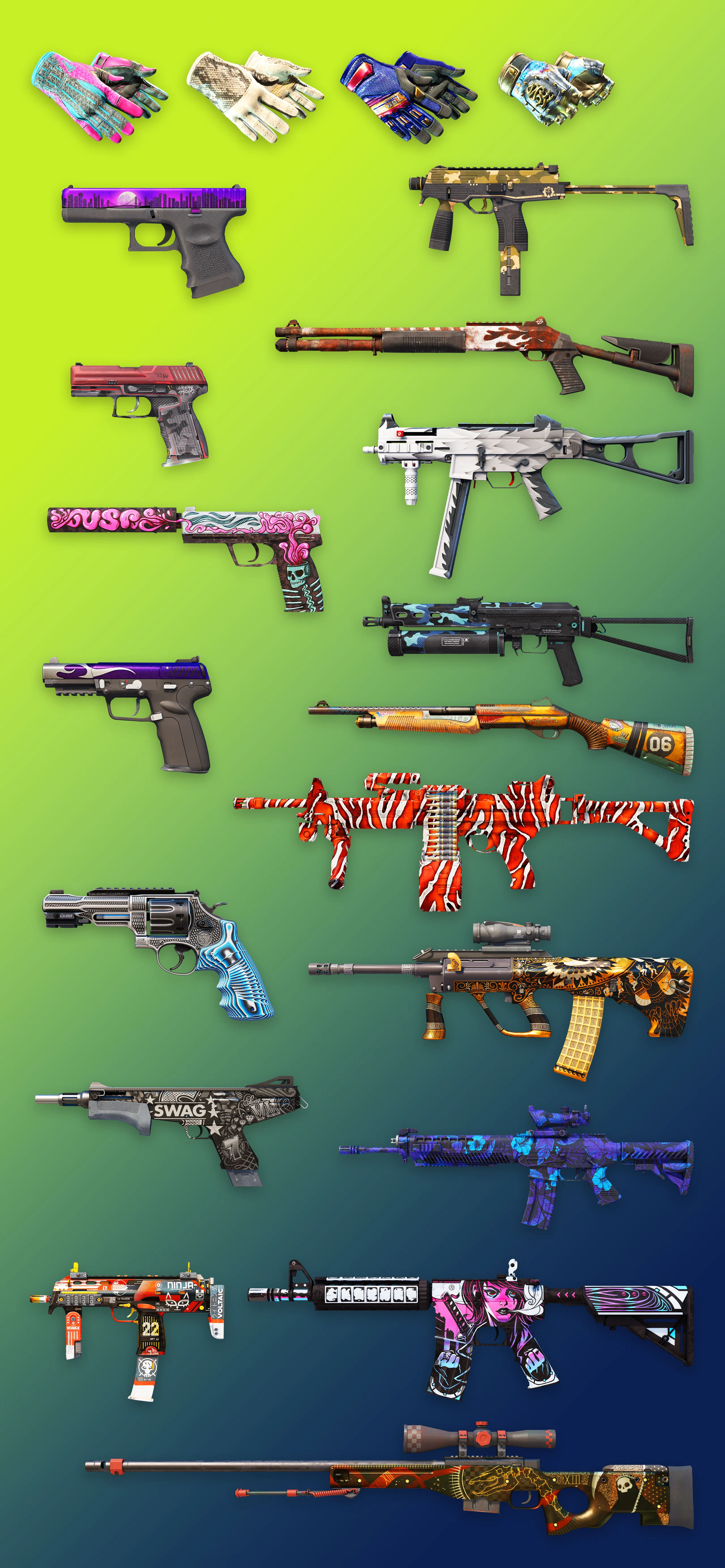 clutch skins