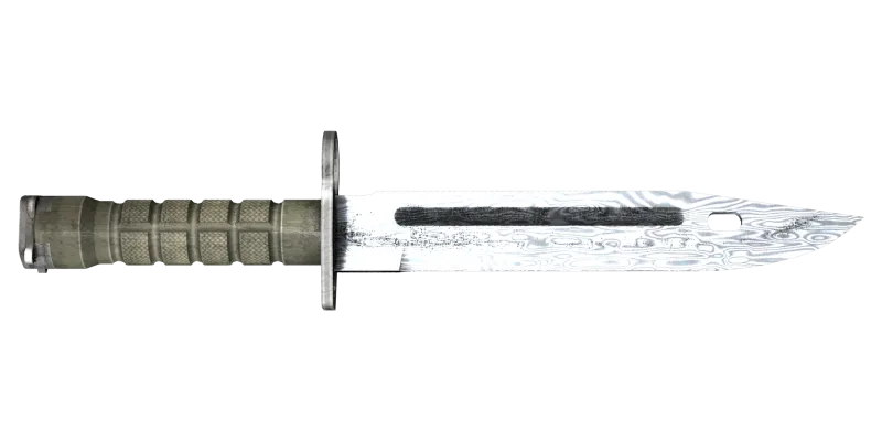 Bayonet-Damascus-Steel