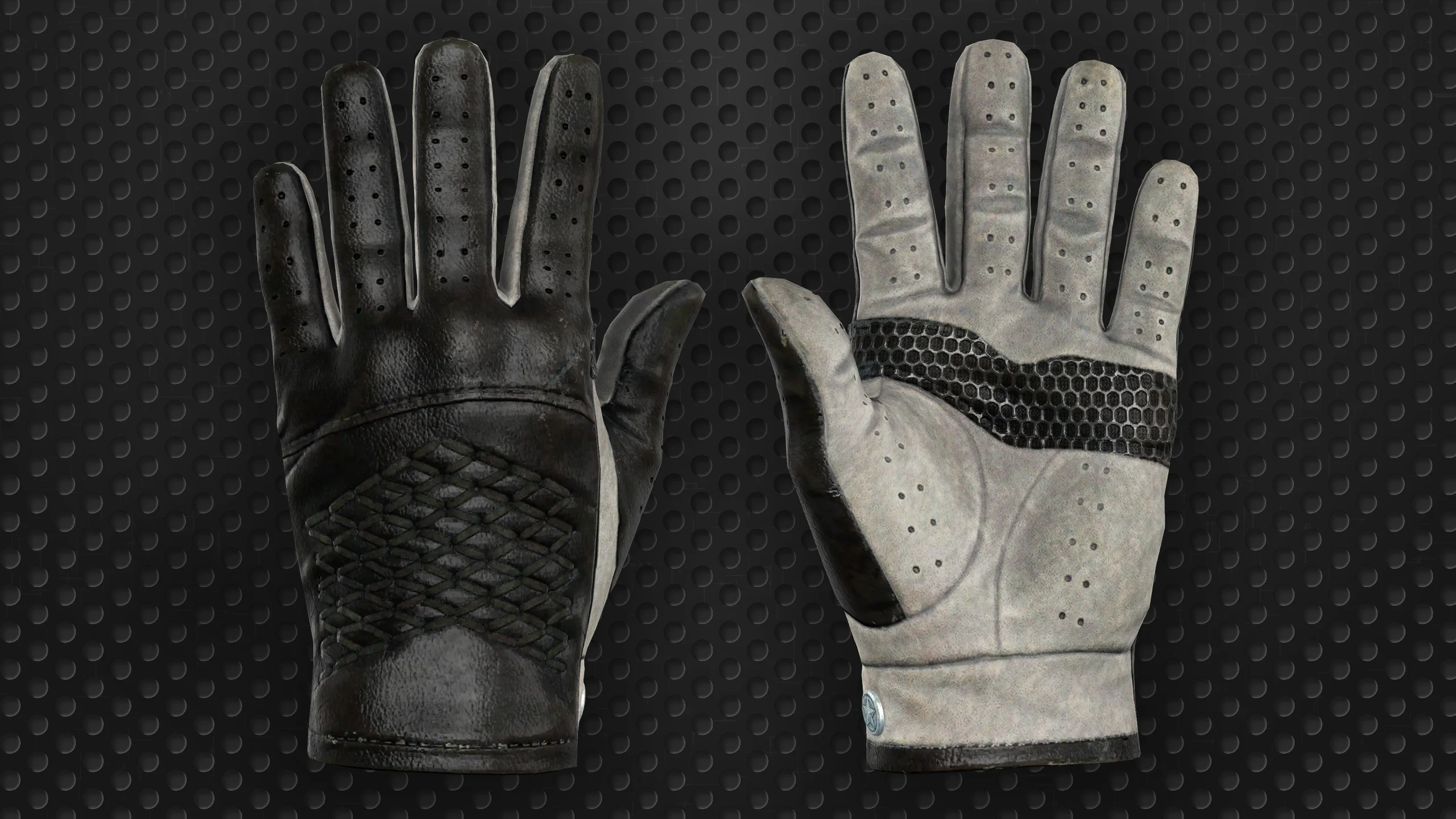 Driver Gloves Black Tie Field-Tested