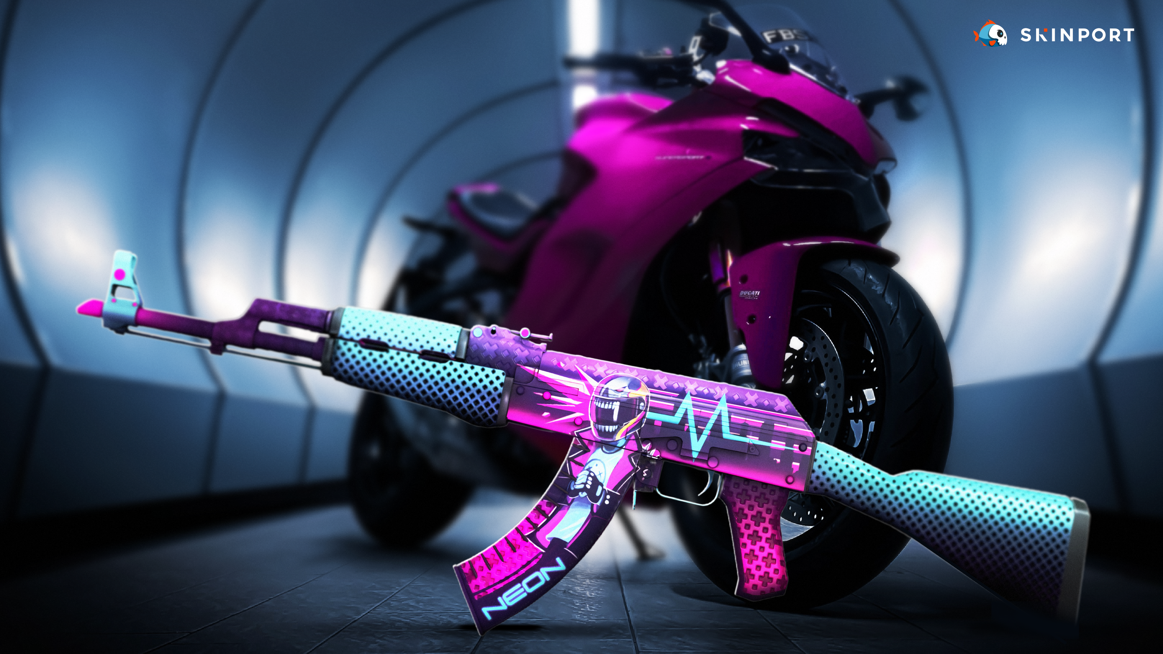 AK-47  Neon Rider Wallpaper : r/csgo