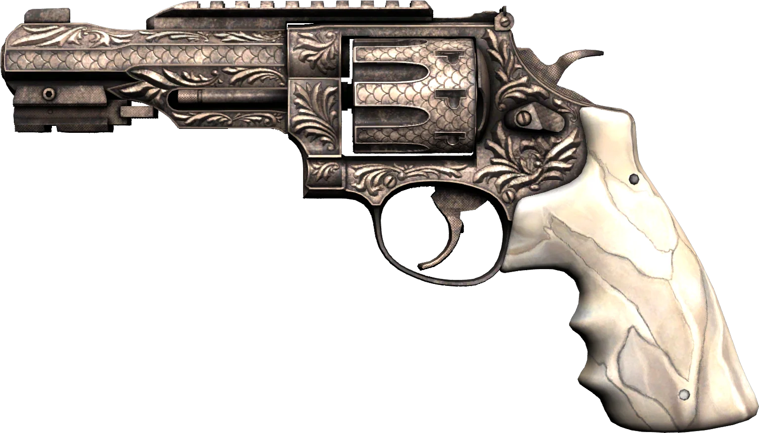 R8 Revolver Inlay