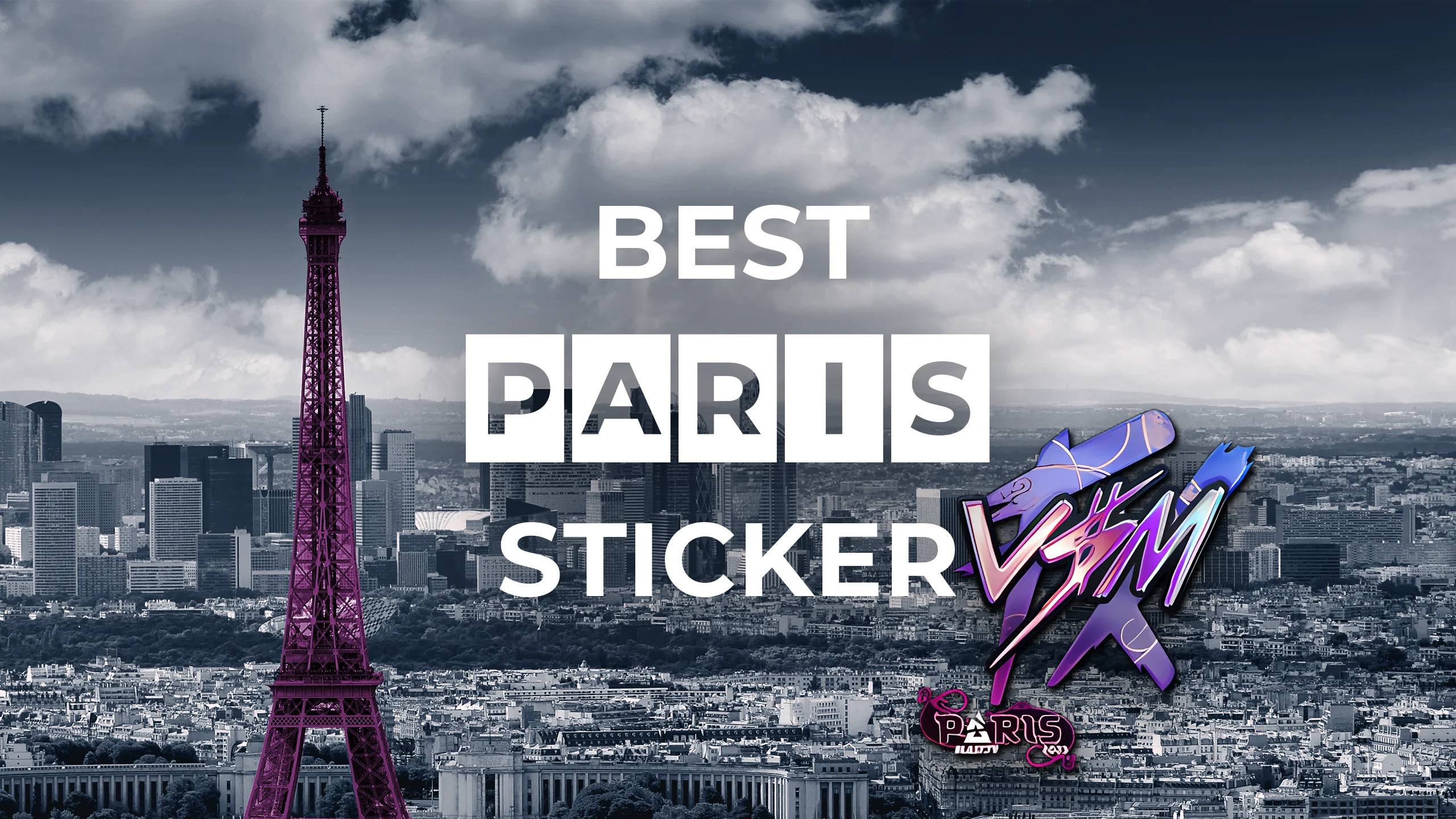 Best Paris 2023 Stickers